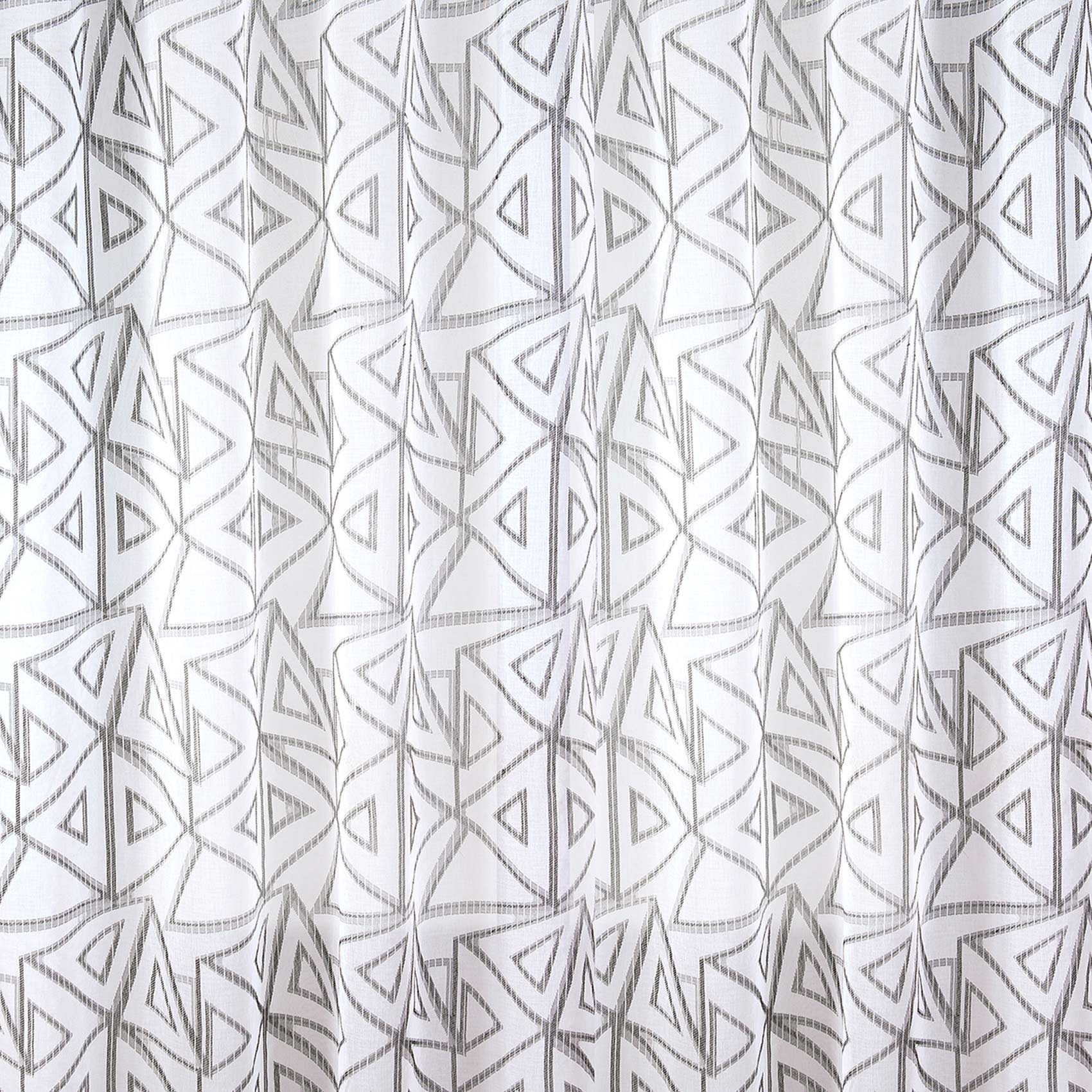 Paire de voilages aux motifs triangles — vue 4