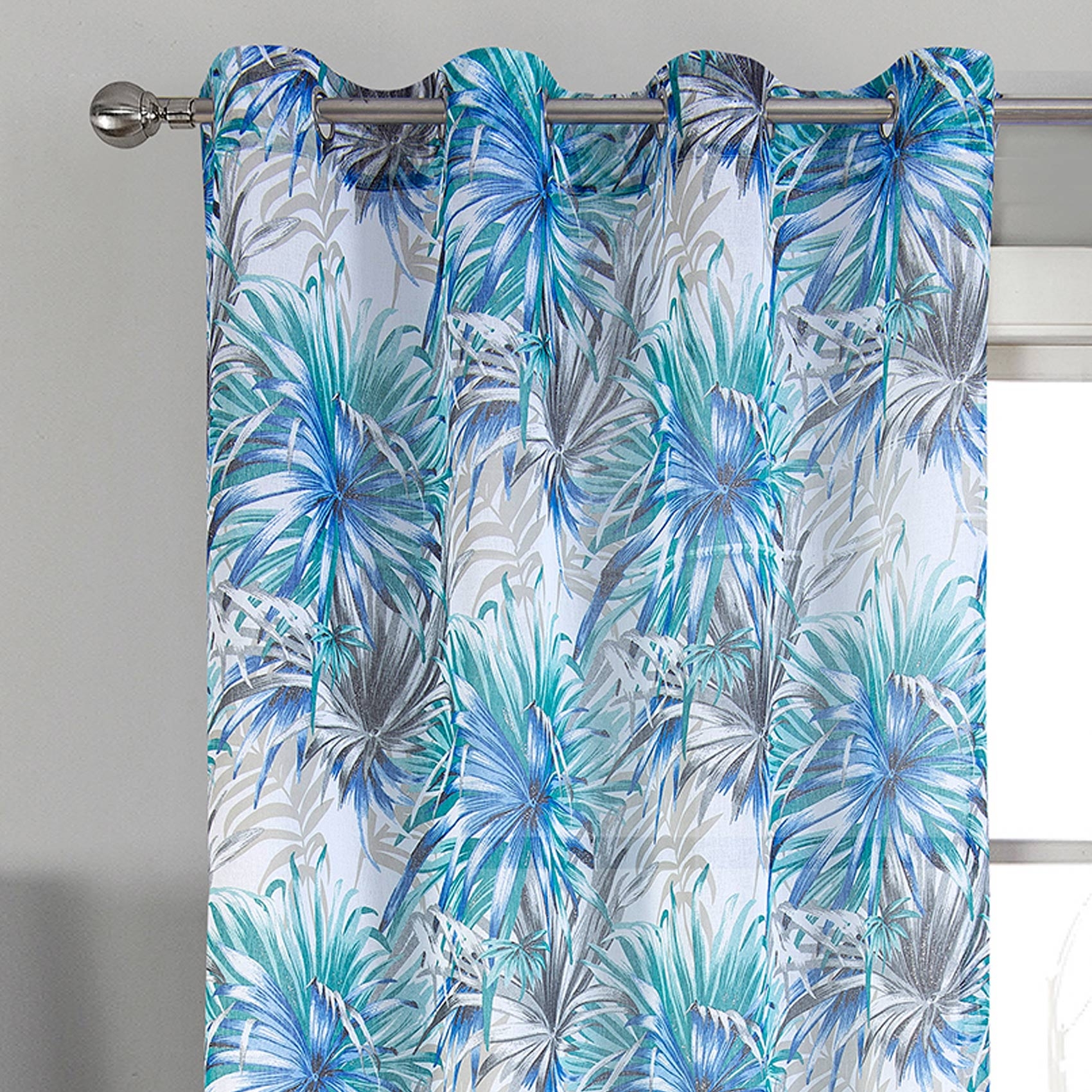 Paire de voilage au style tropical — vue 3