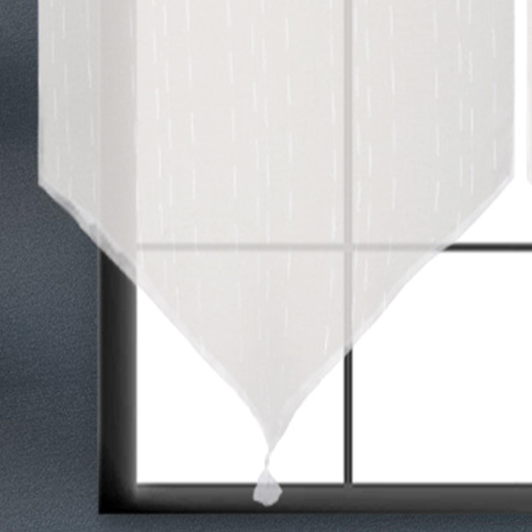 Paire de voilages à passants — vue 3