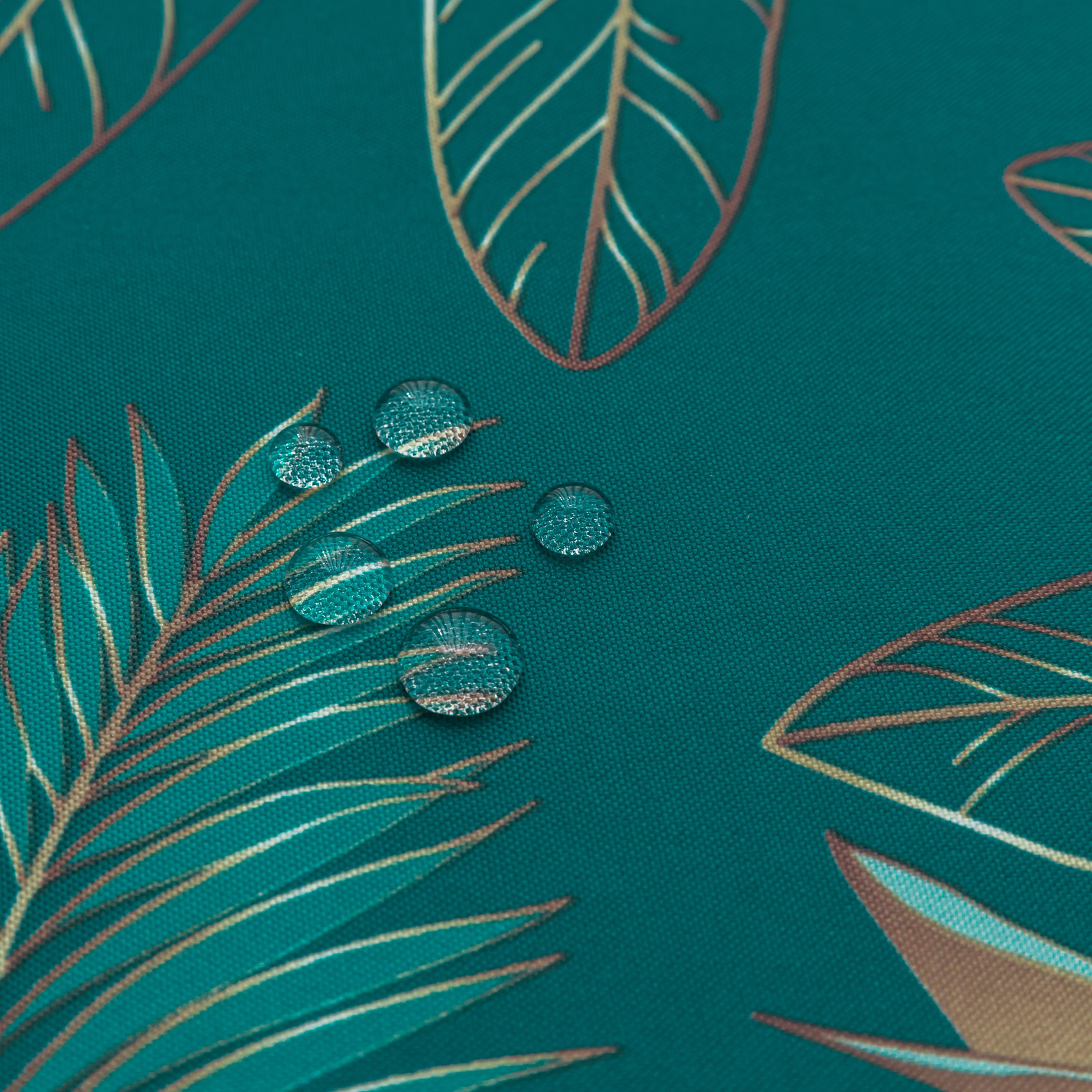Nappe ronde exotique anti-taches — vue 4