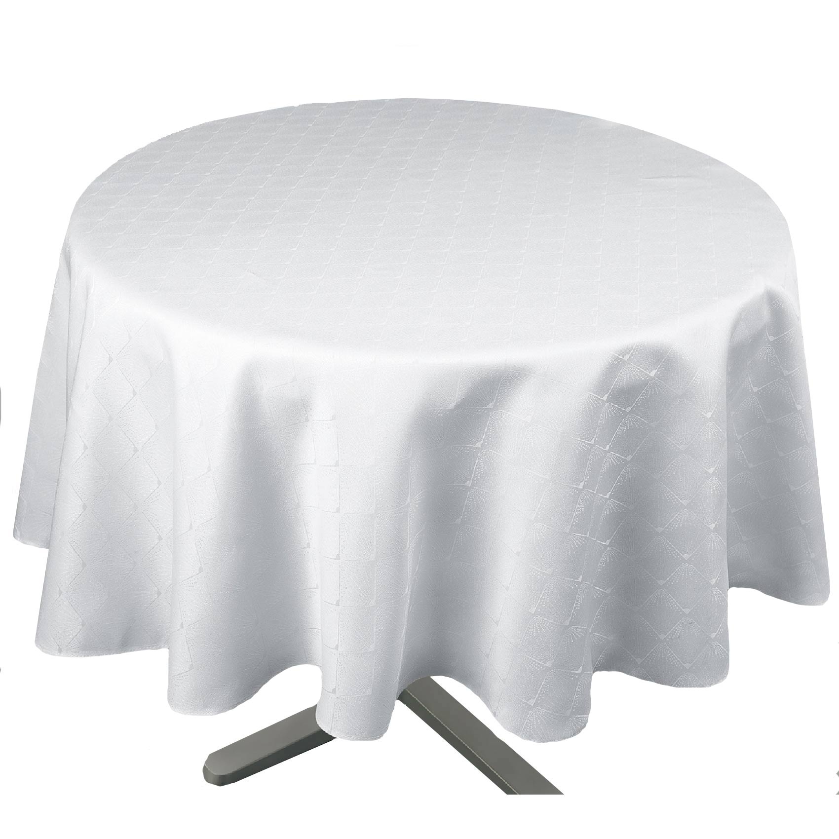Nappe ronde extérieure esprit bord de mer