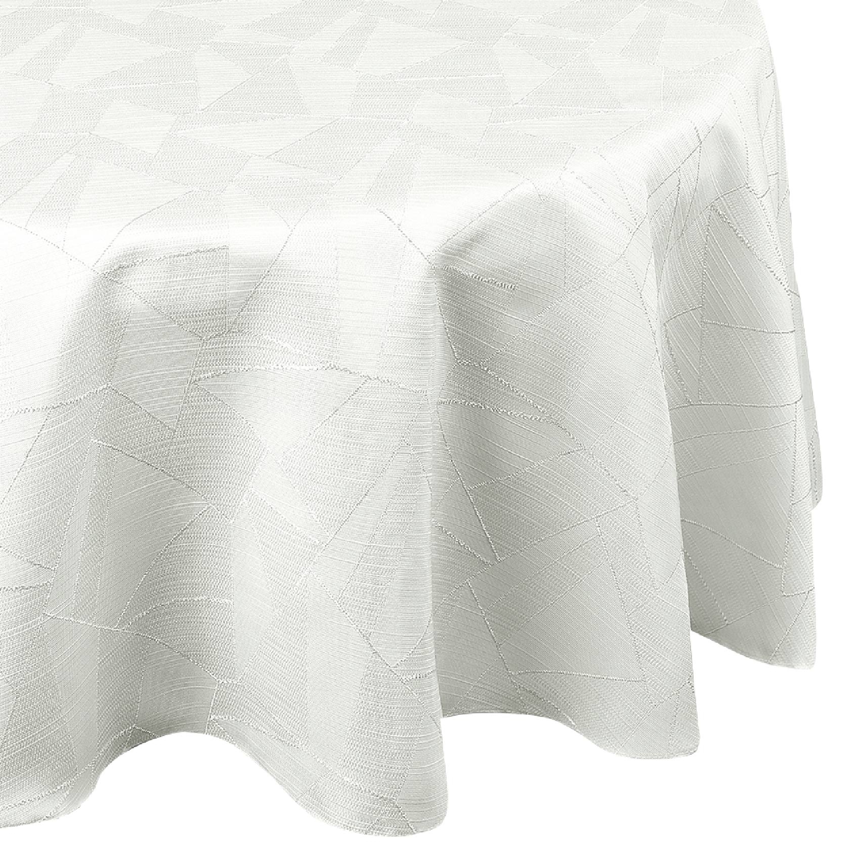 Nappe ronde extérieure aux motifs graphiques — vue 3
