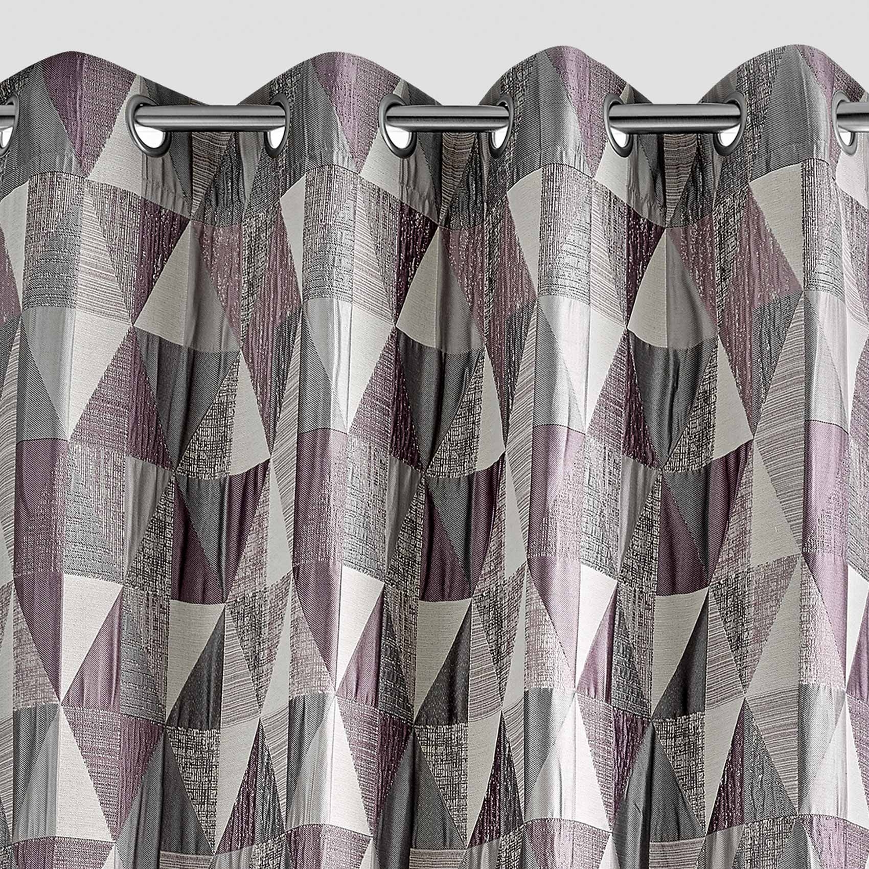 Rideau design à motifs triangulaires — vue 3