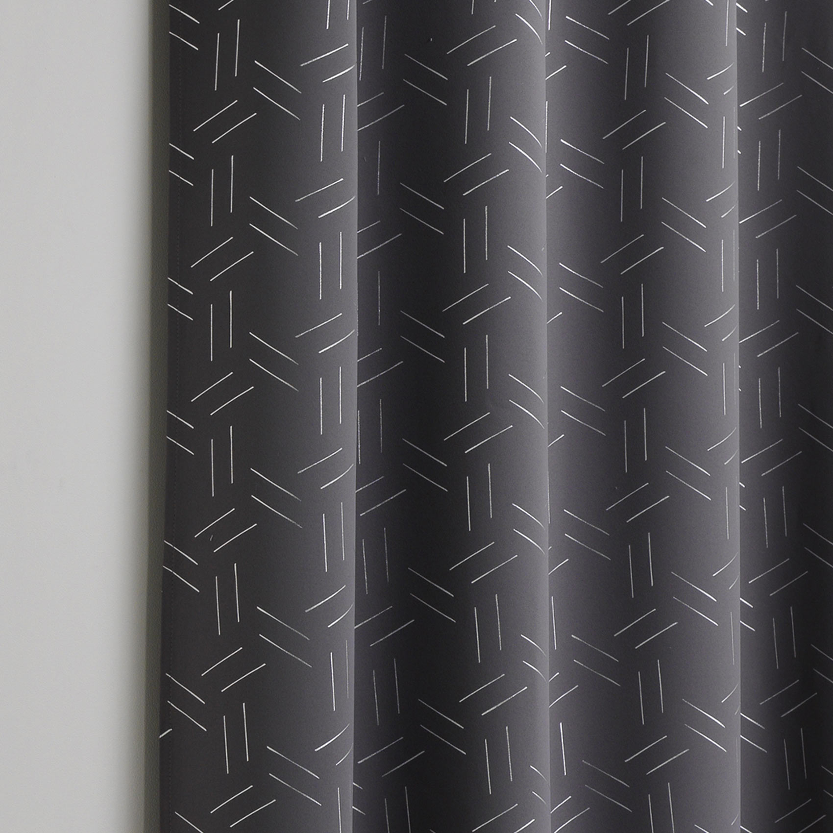 Rideau obscurcissant à motifs argentés — vue 4