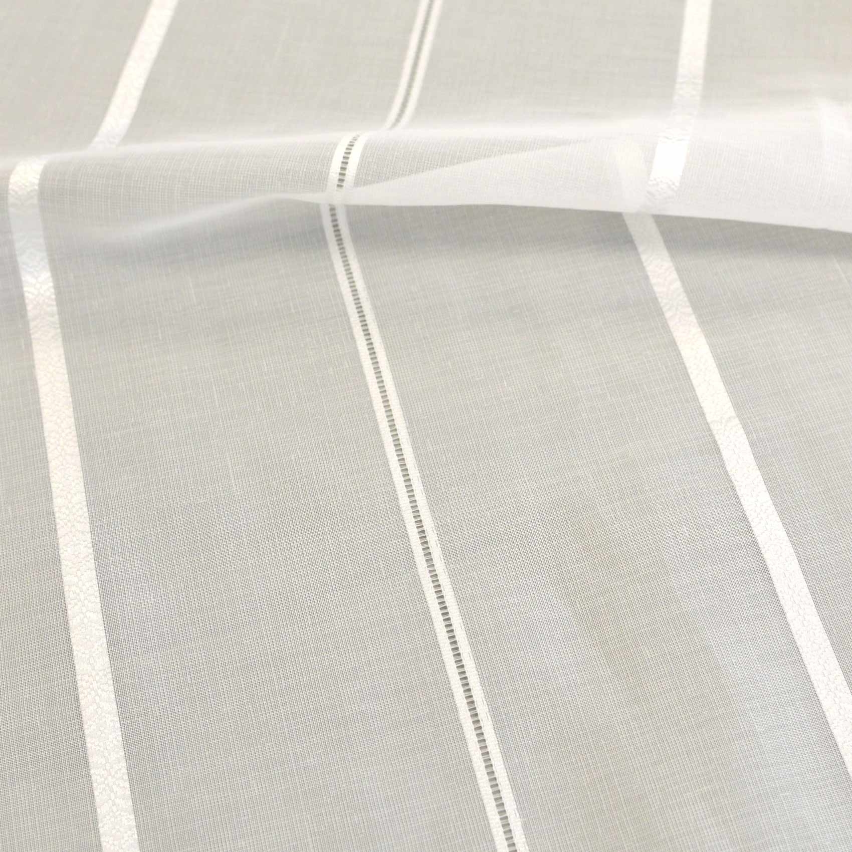 Tissu voile à rayures ajourées — vue 3