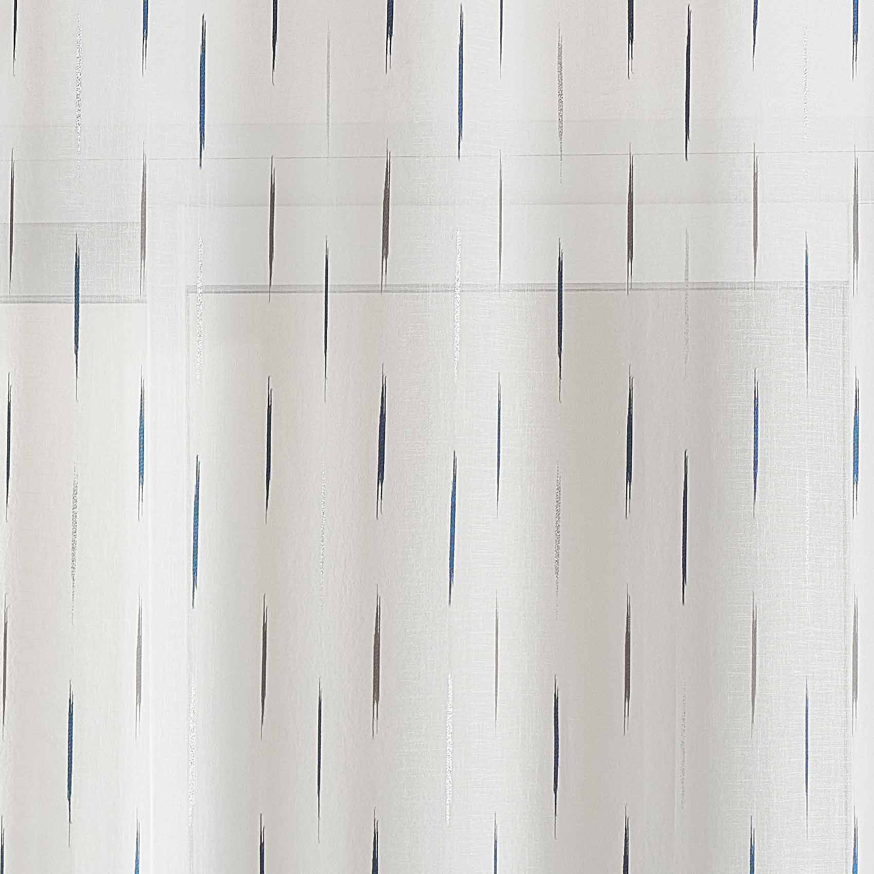 Voilage en étamine à jacquard rayé — vue 5