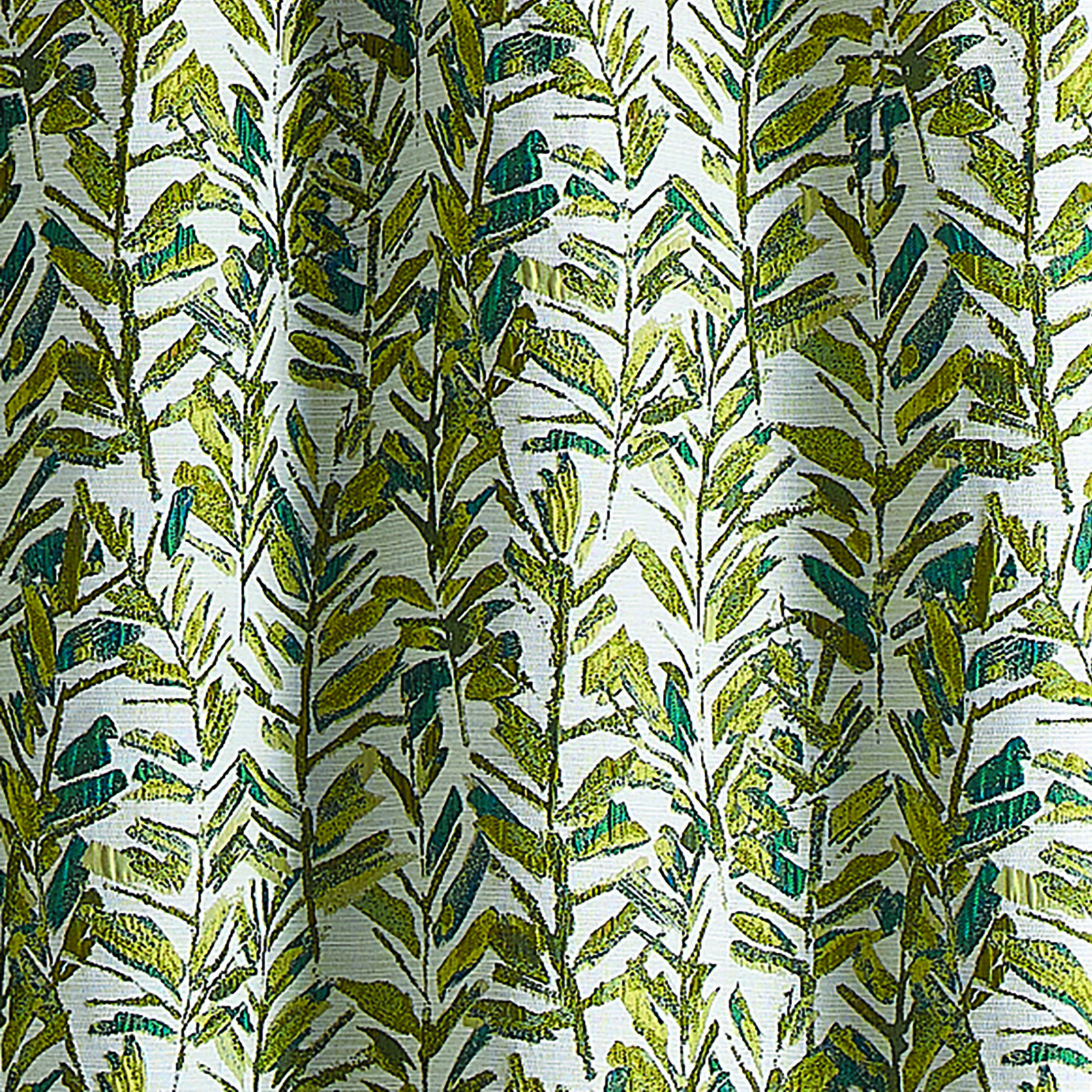 Tissu aux feuilles d'olivier