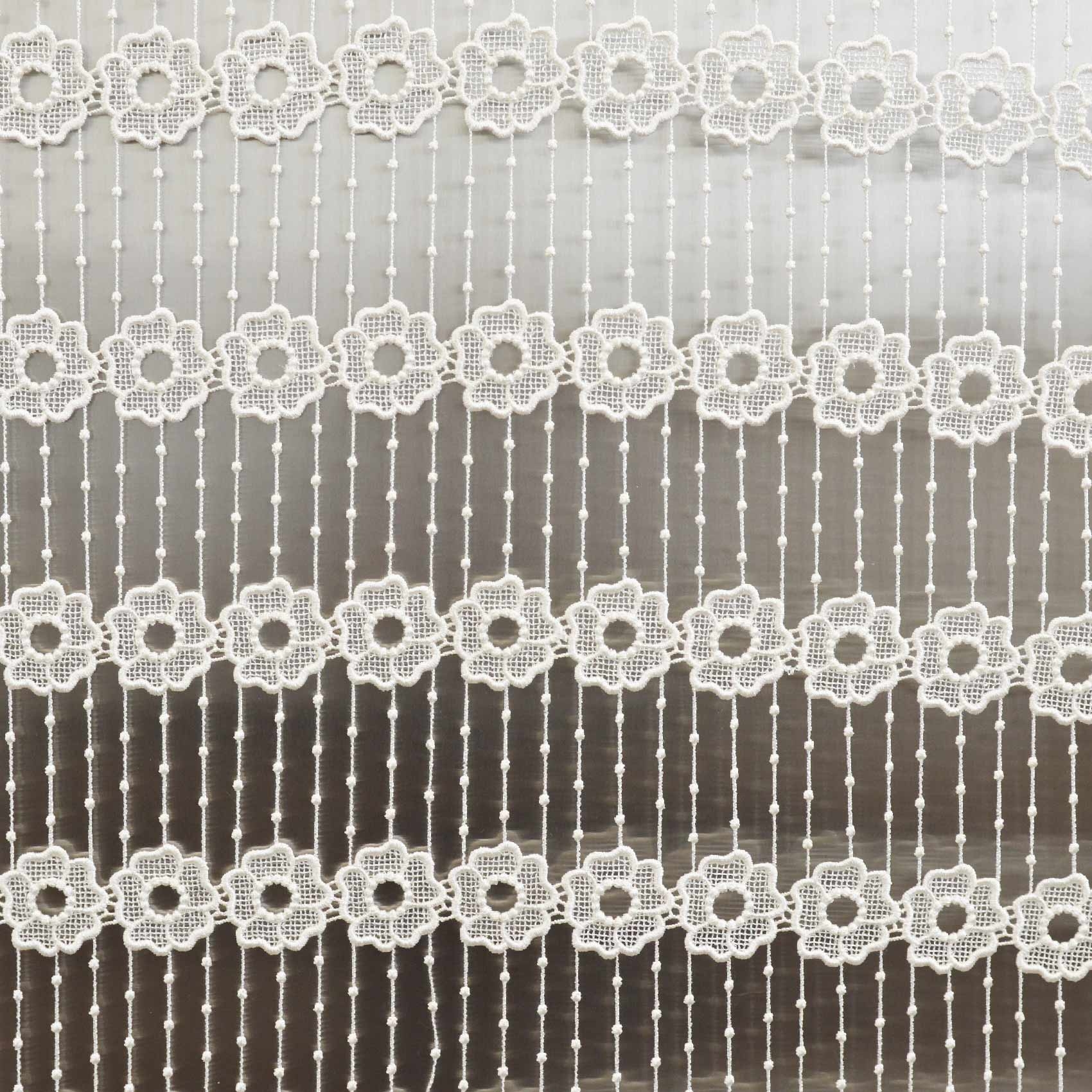 Modulable à fleurs suspendues en macramé