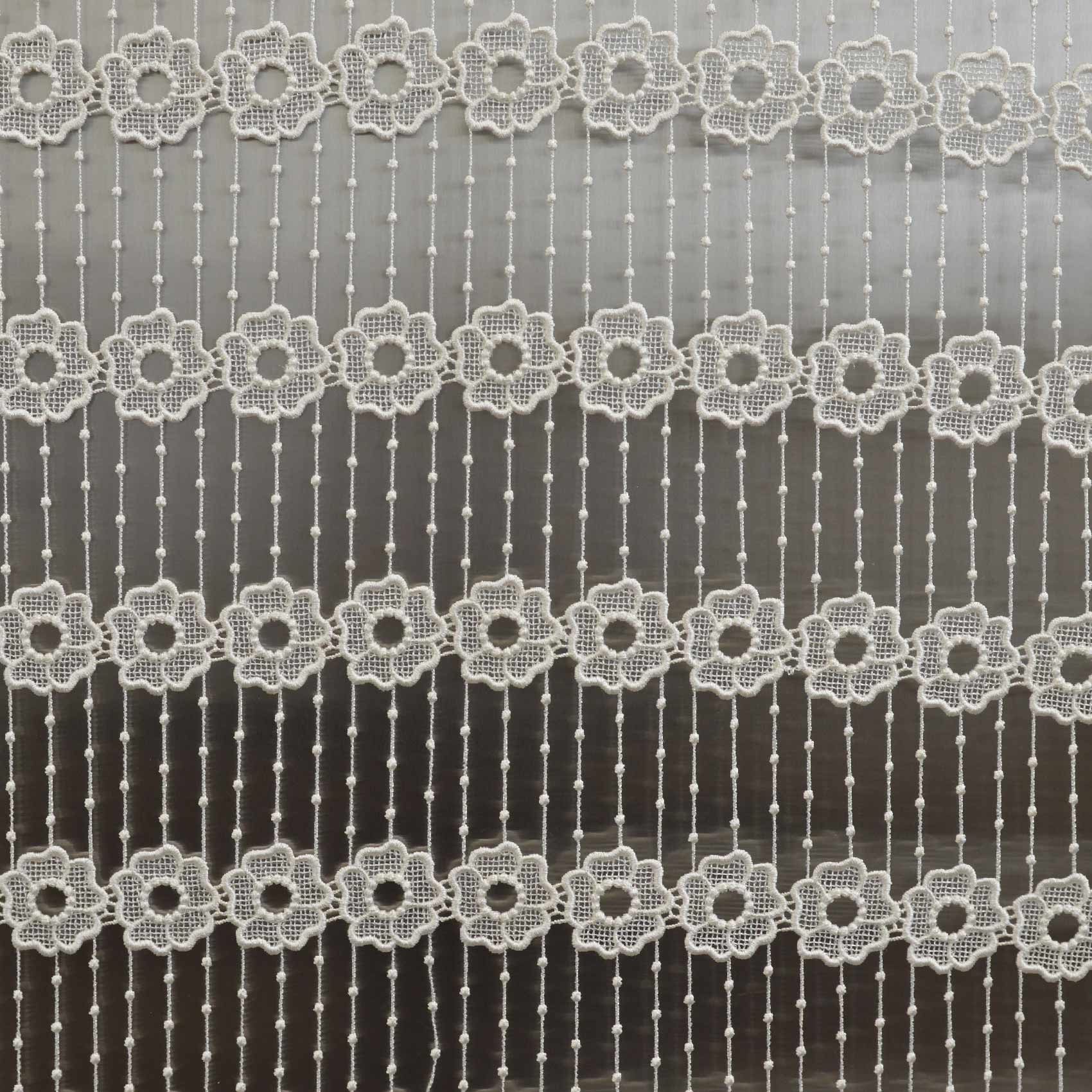 Modulable à fleurs suspendues en macramé — vue 3