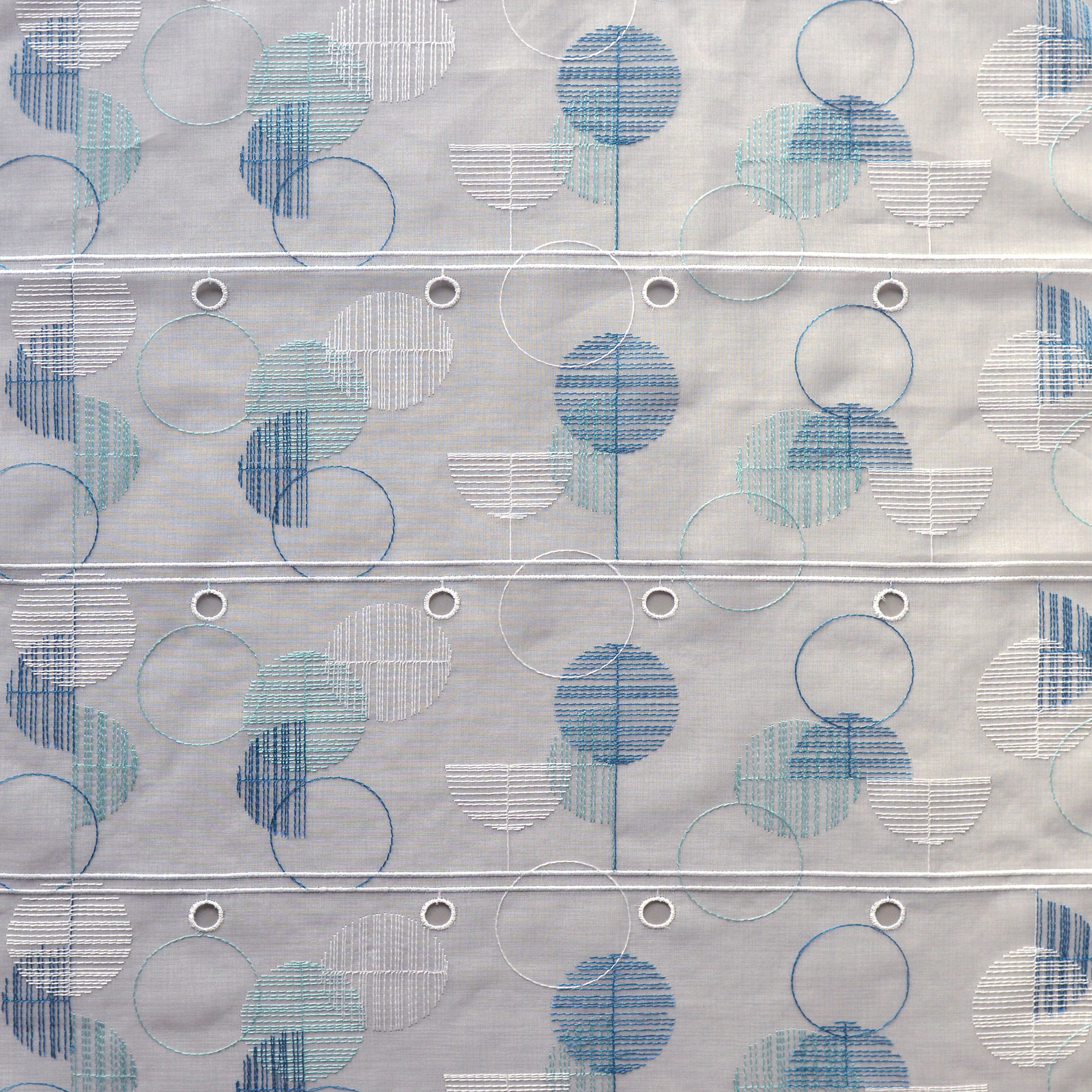 Modulable en étamine brodée et graphique — vue 3