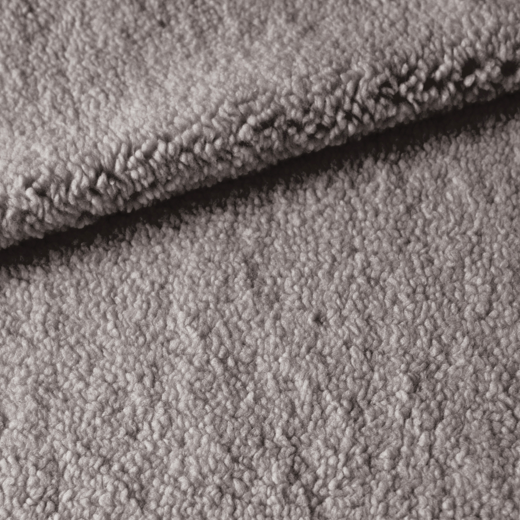 Tissu sherpa effet peau de mouton — vue 4