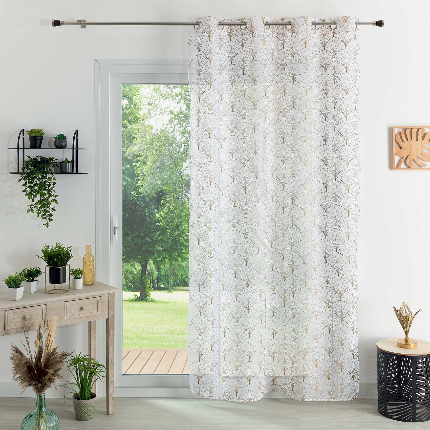 Voilage brodé style art déco — vue 6