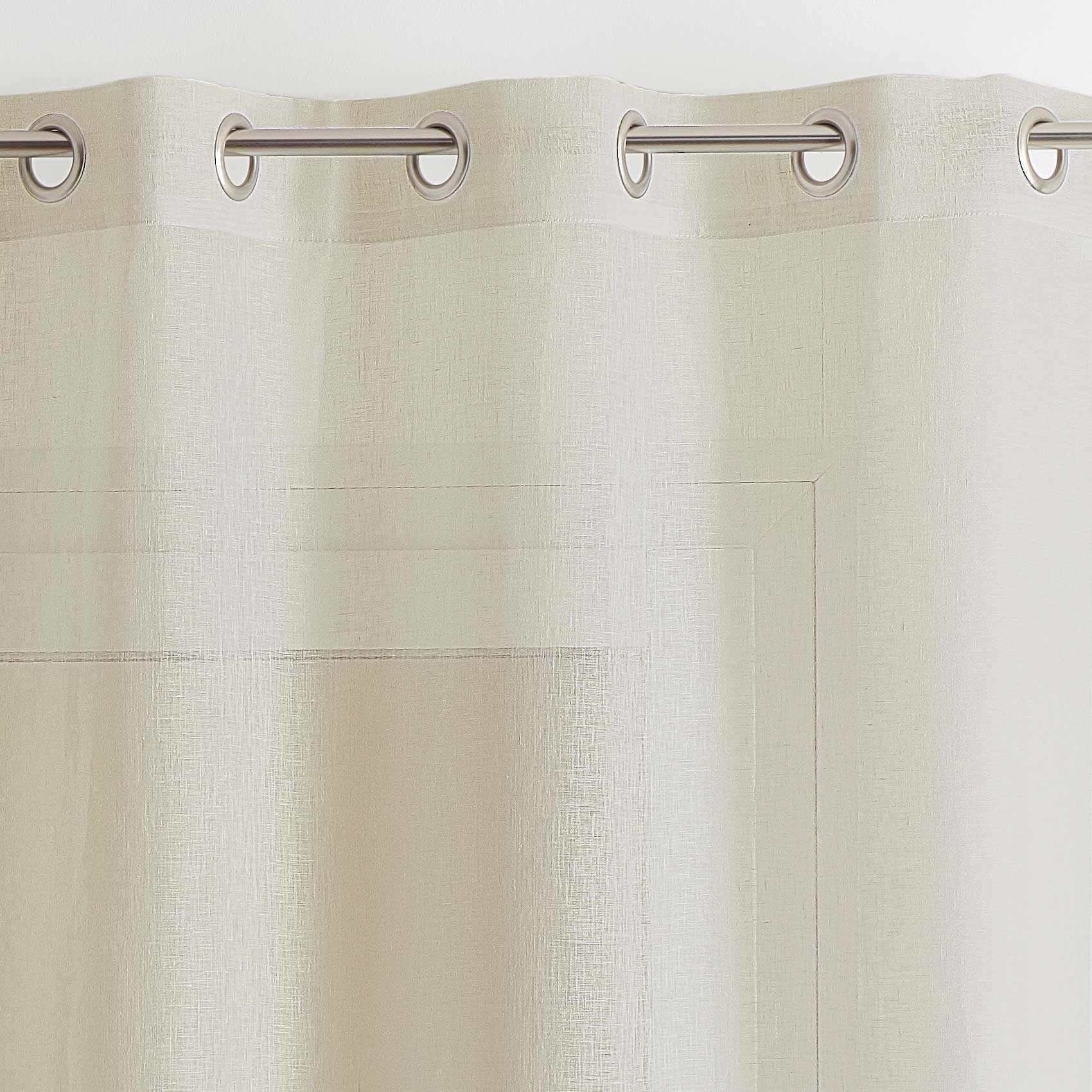 Rideau voilage 100% lin fluide — vue 3