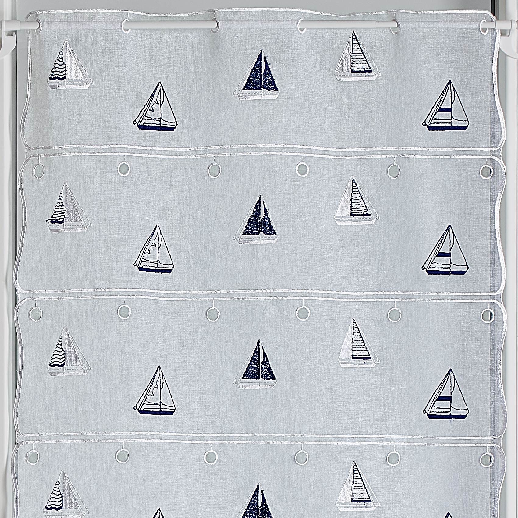 Modulable brodé de voiliers