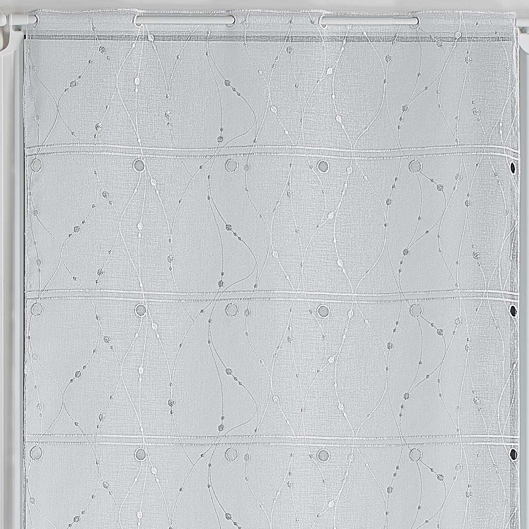 Modulable brodé de motifs argentés