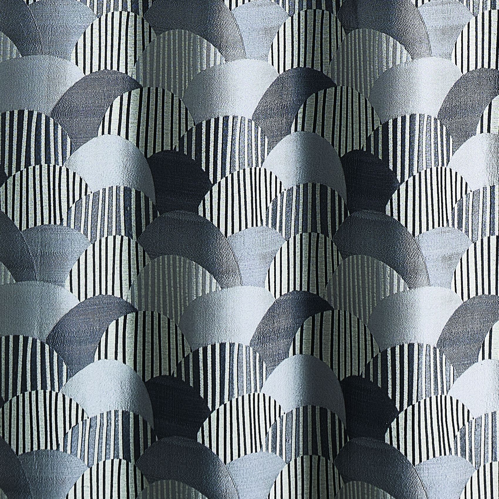 Rideau d'ameublement à jacquard arrondi — vue 5