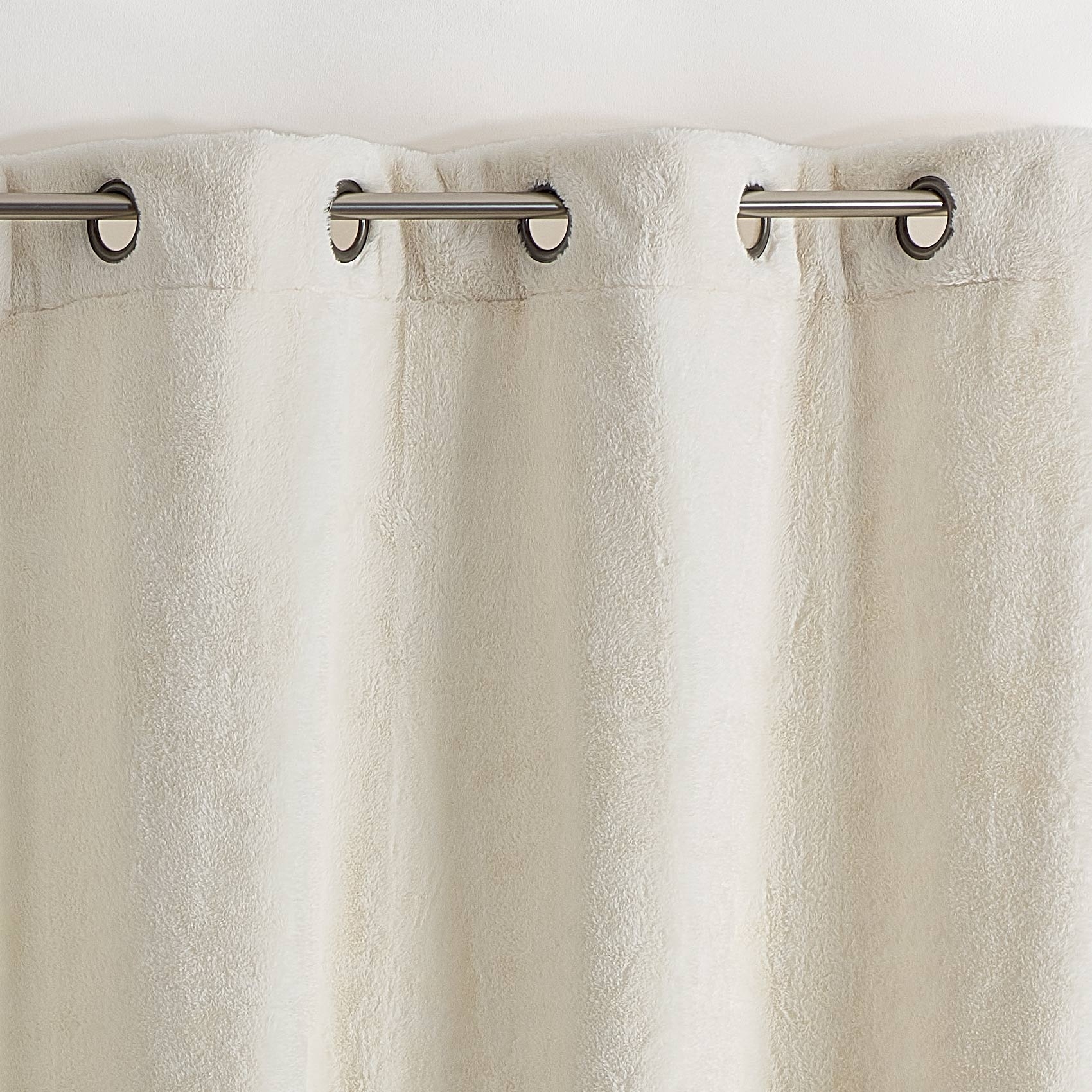 Rideau épais imitation fourrure polaire — vue 3