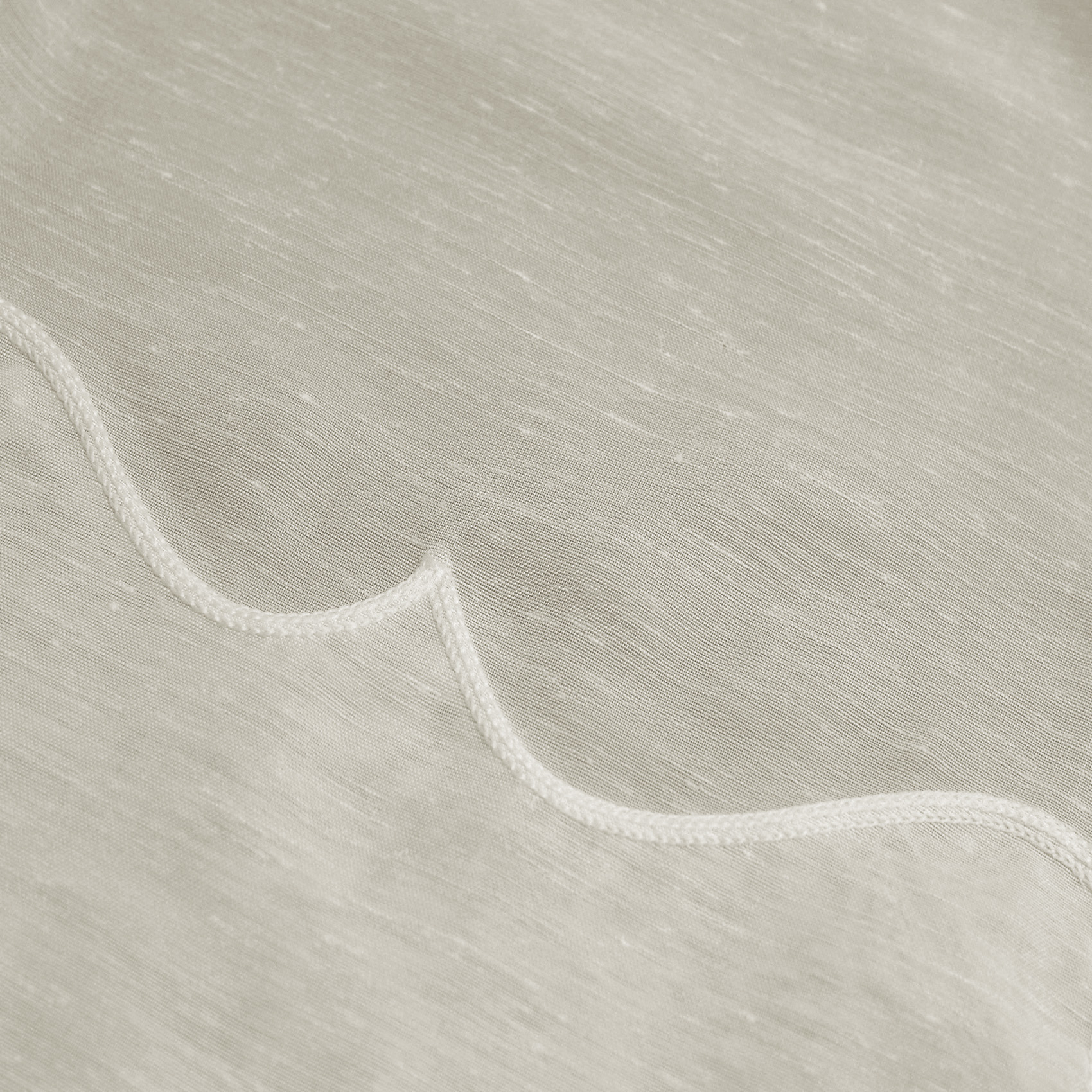 Tissu en voile uni avec cornely — vue 3