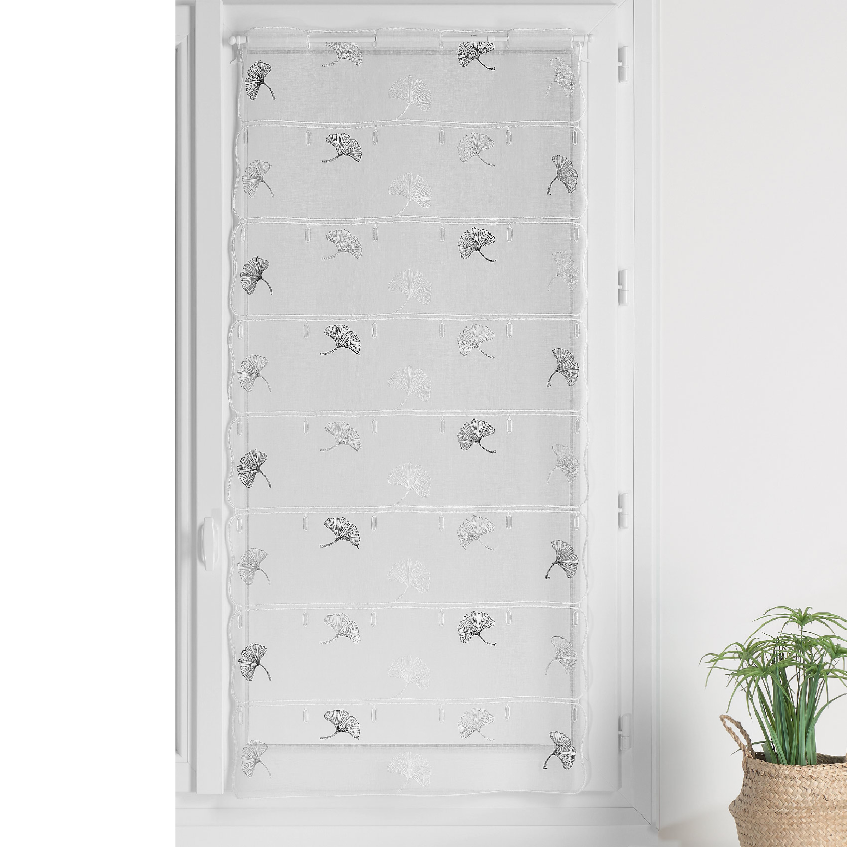 Modulable en voile fantaisie brodé — vue 3