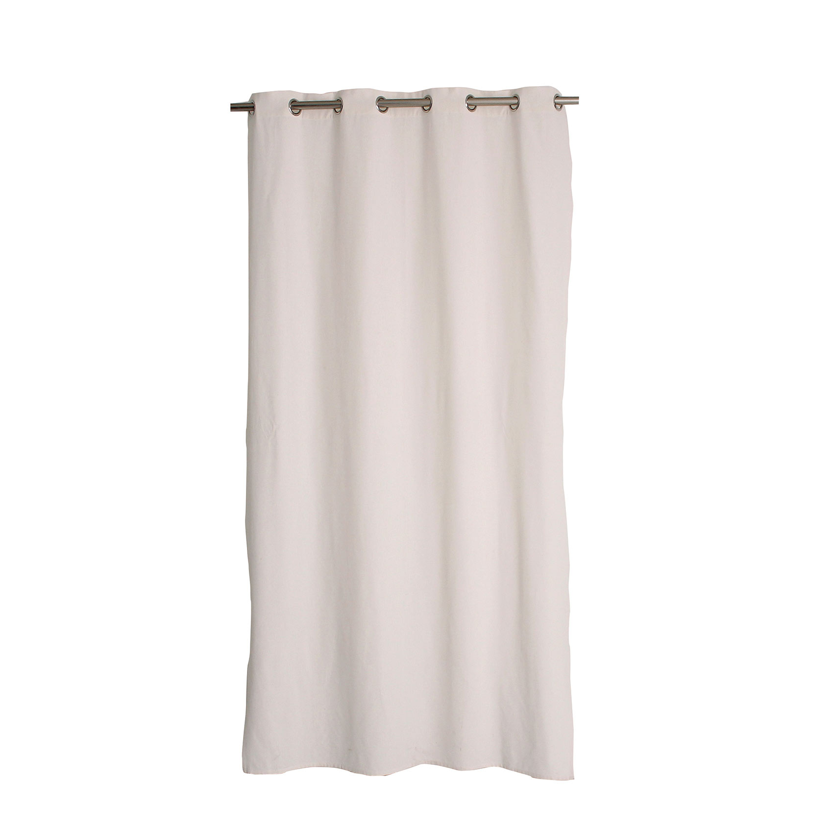Rideau en coton recyclé effet chiné — vue 5