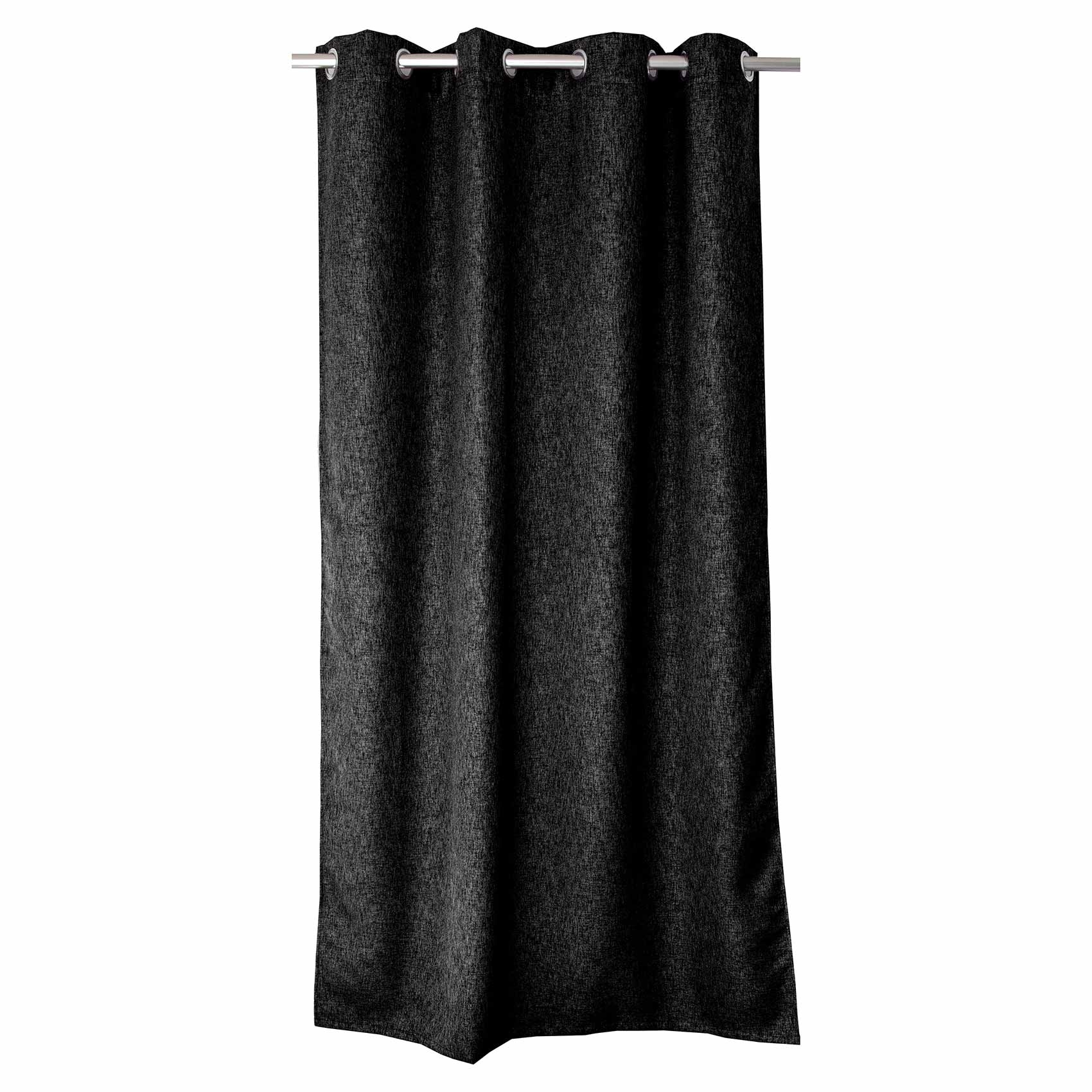 Rideau uni occultant natté — vue 6