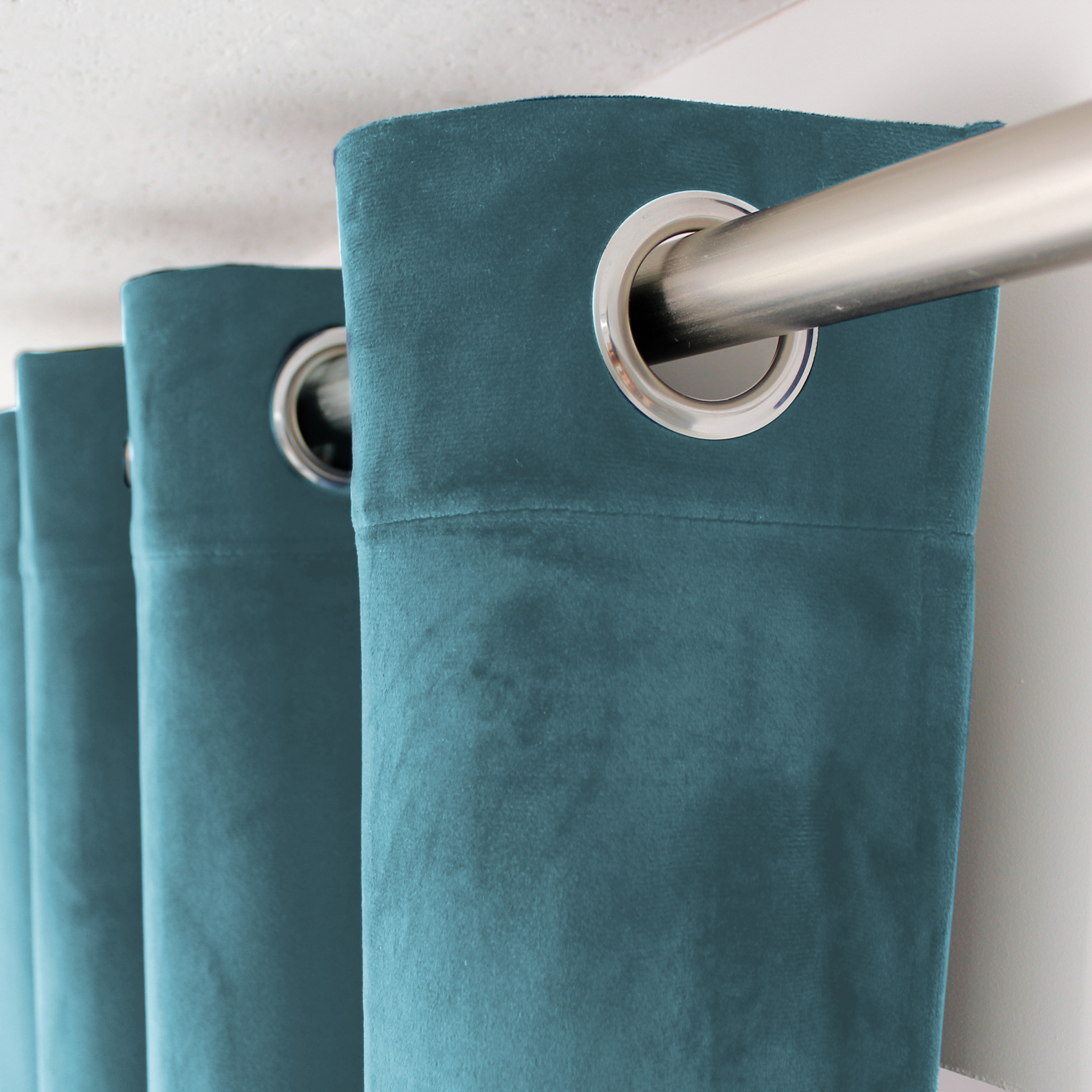 Rideau uni en velours — vue 4