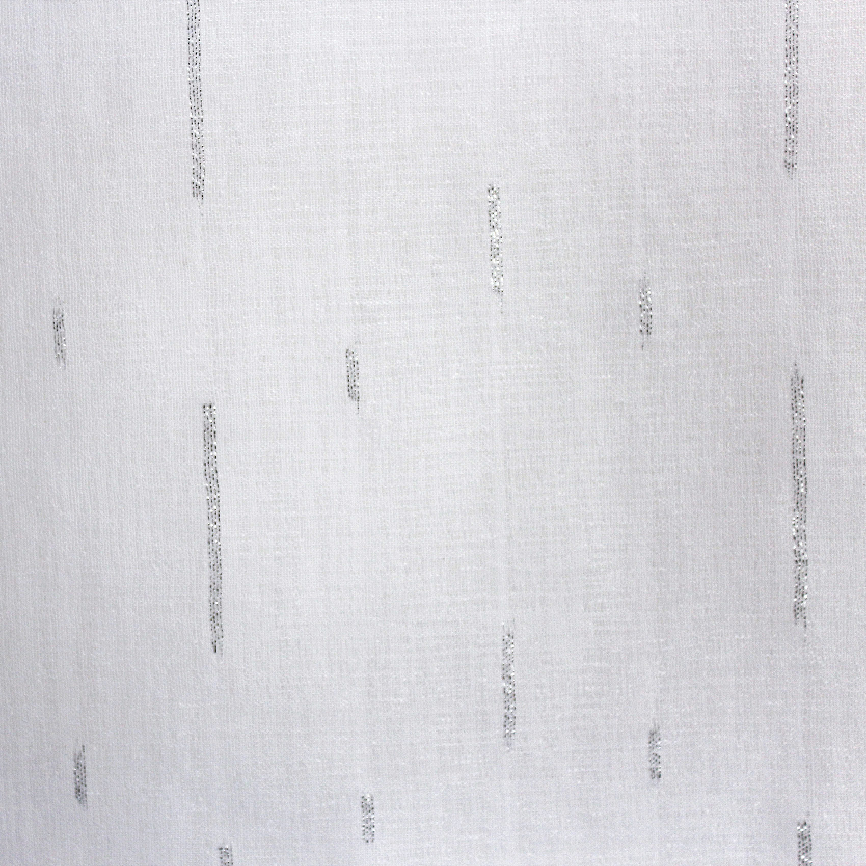 Voilage aux fils tissés argentés — vue 4