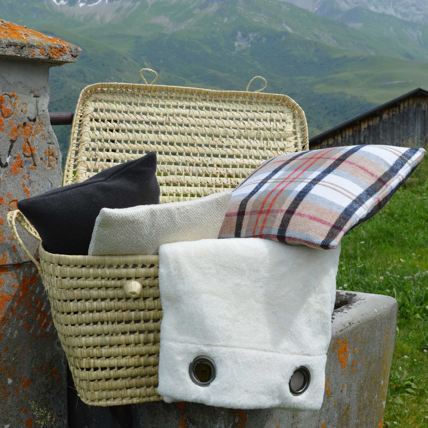 Rideau épais imitation fourrure polaire — vue 5