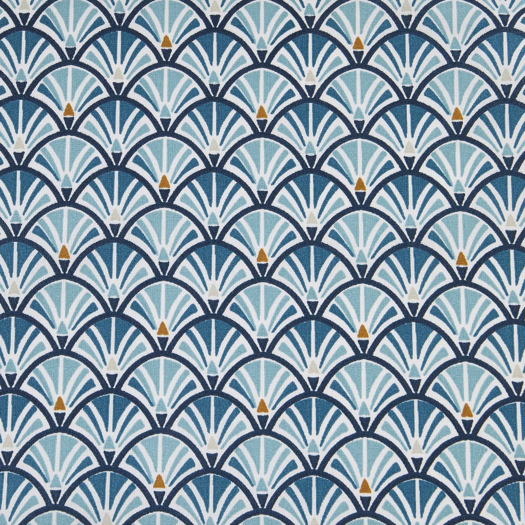 Coupon de tissu imprimé art déco