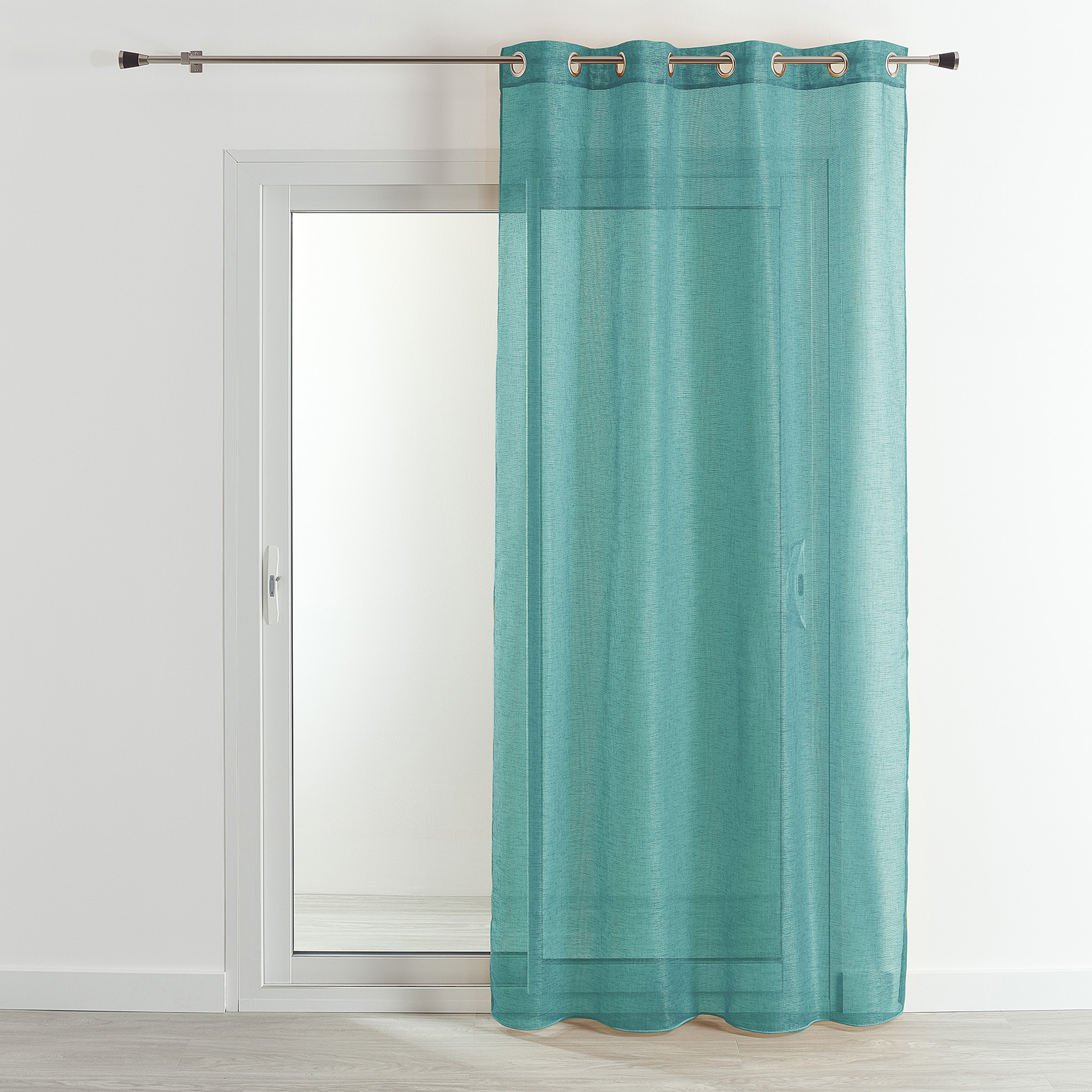 Voilage en étamine fantaisie à oeillet — vue 4