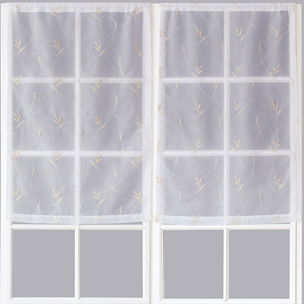 Paire de Petits voilages Motif Floral — vue 4