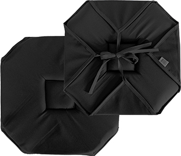 Galette de chaise à rabats et nouettes — vue 6