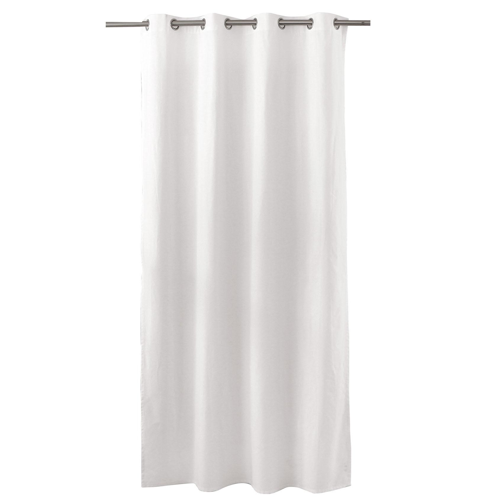 Rideau coloré en pur coton 8 œillets — vue 3