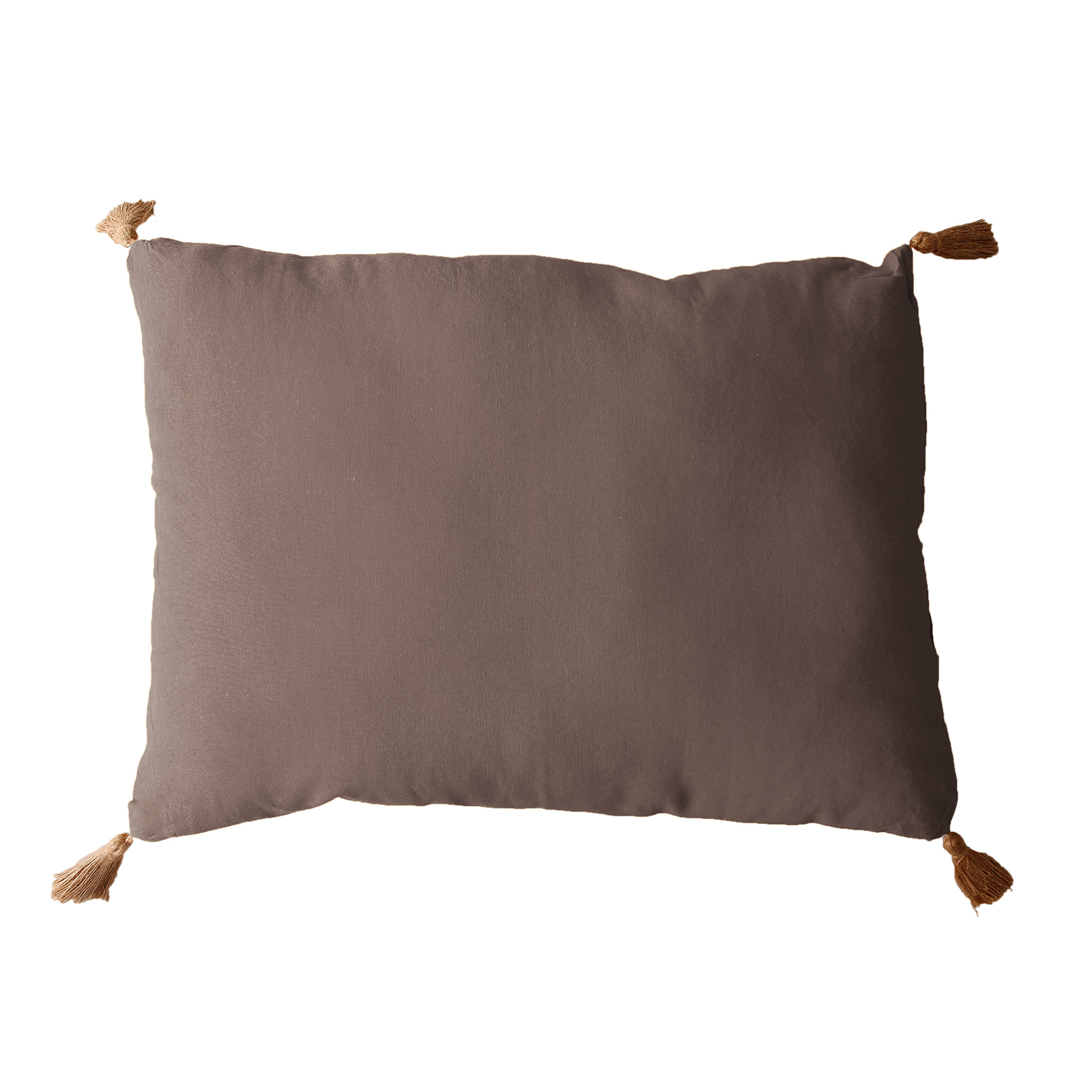 Coussin avec pompons en jute — vue 5
