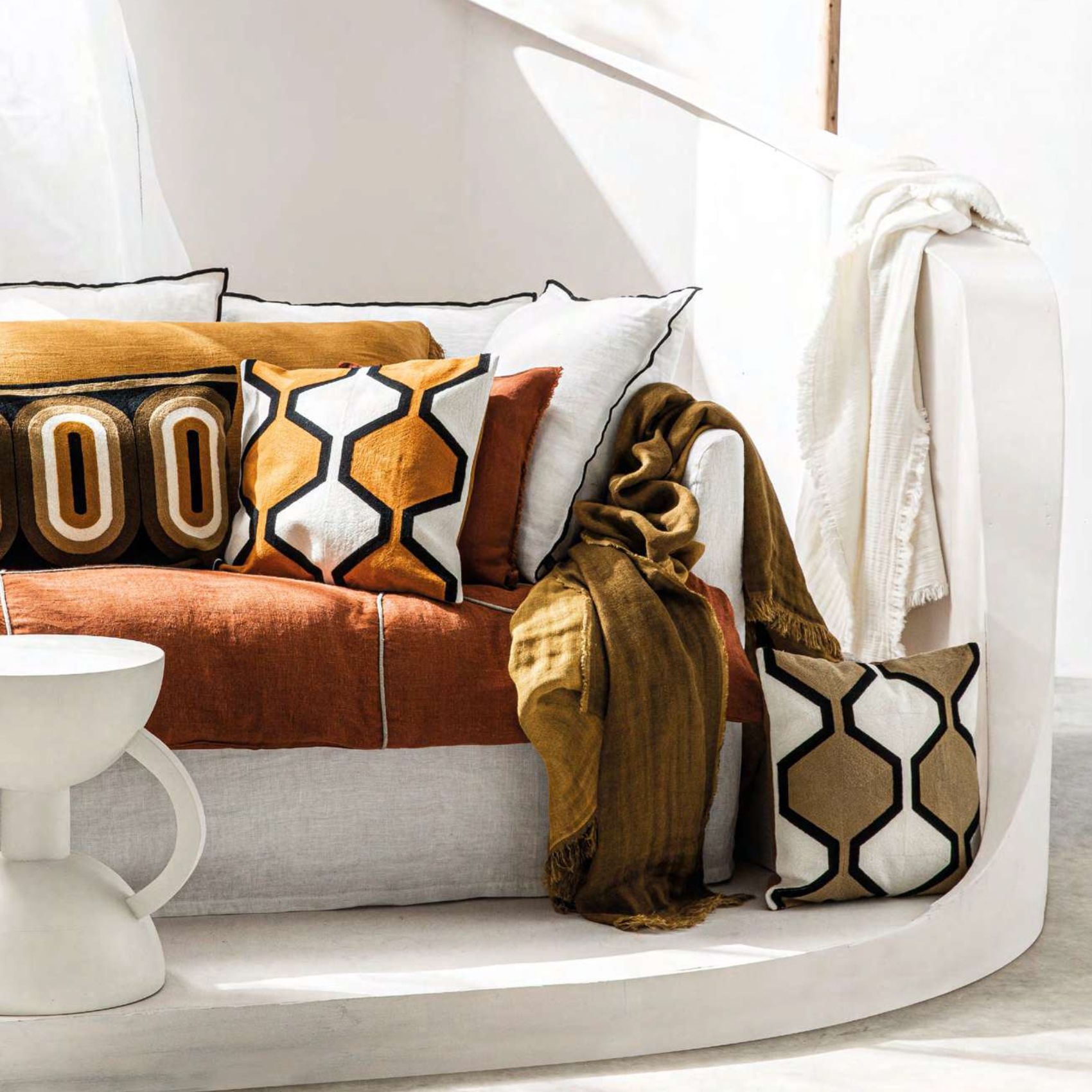 Canapé en Lin Soho Haomy — vue 4