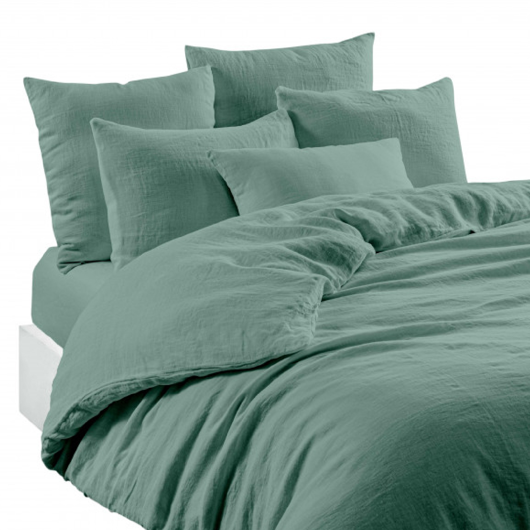 Housse de couette Harmony en 100% lin lavé — vue 4