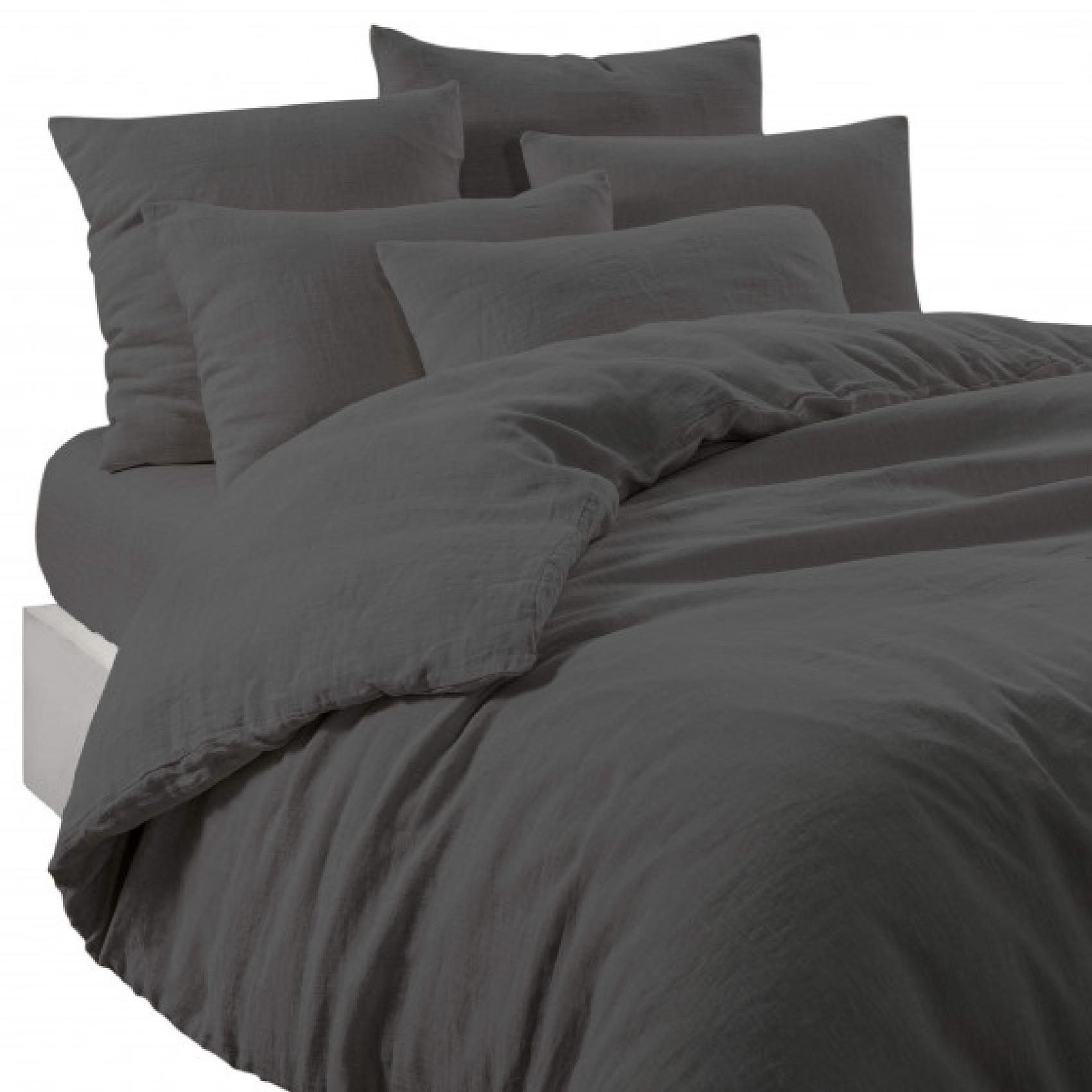 Housse de couette Harmony en 100% lin lavé — vue 5