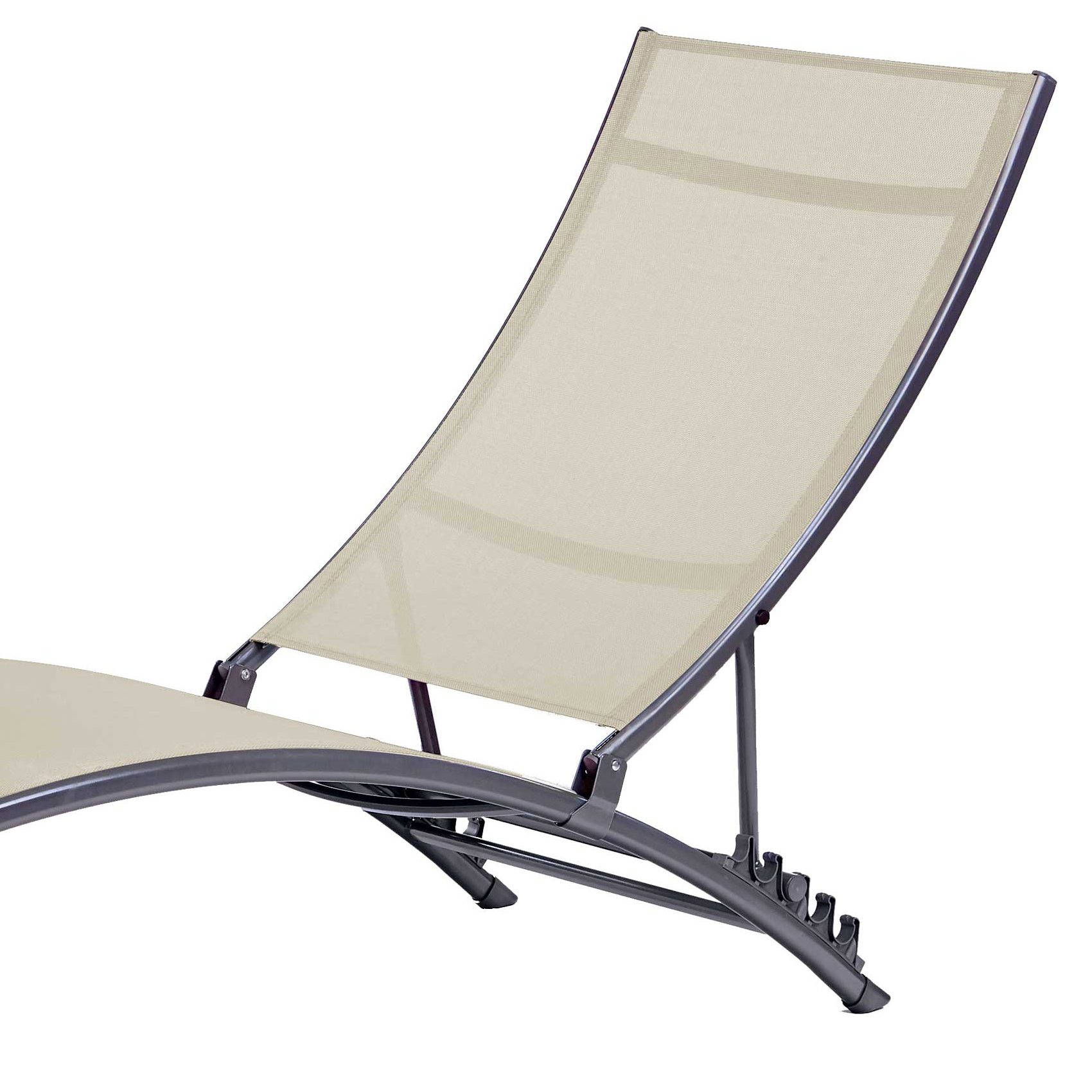 Lot de 2 Bains de soleil Bahia — vue 3