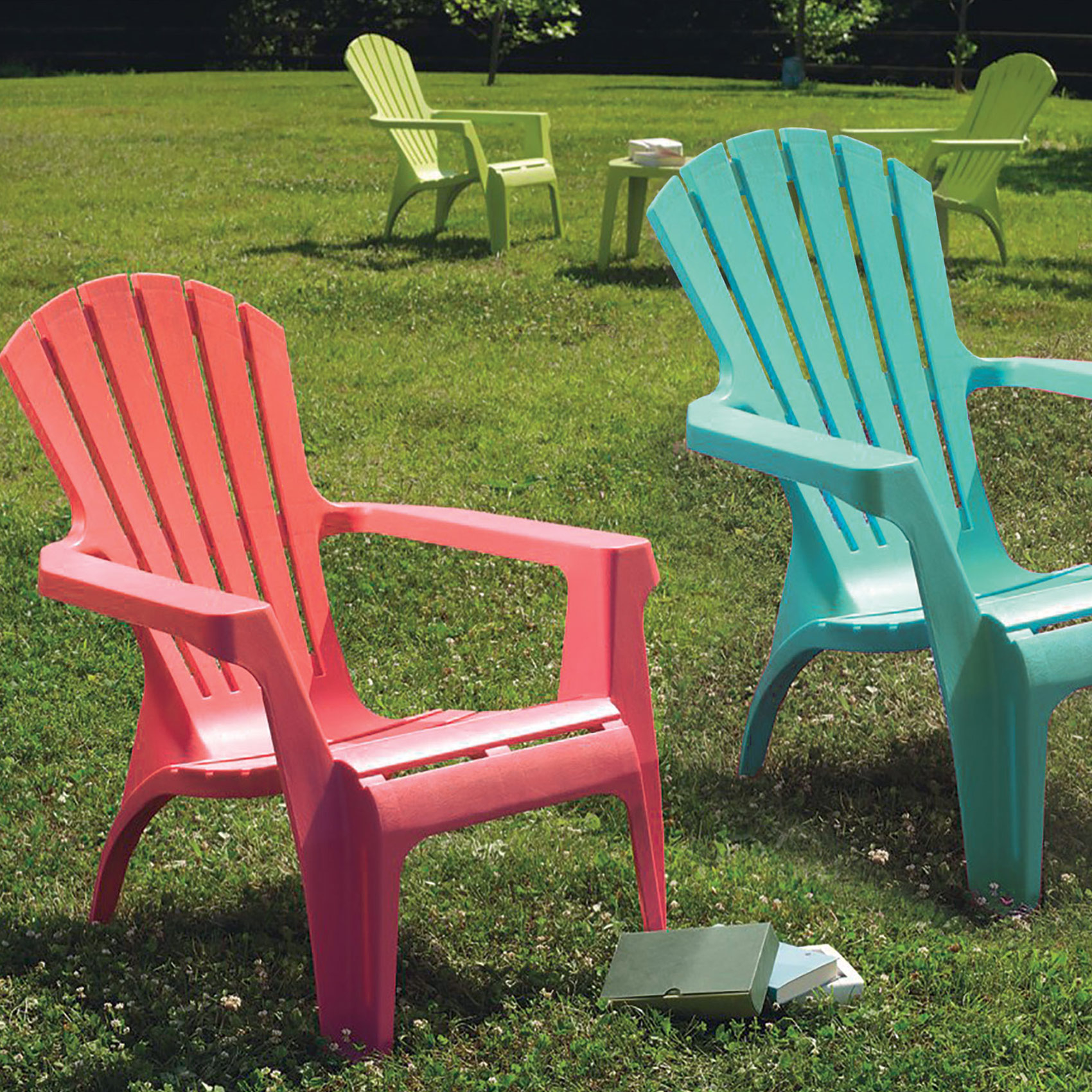 Lot de 2 fauteuils empilables — vue 5