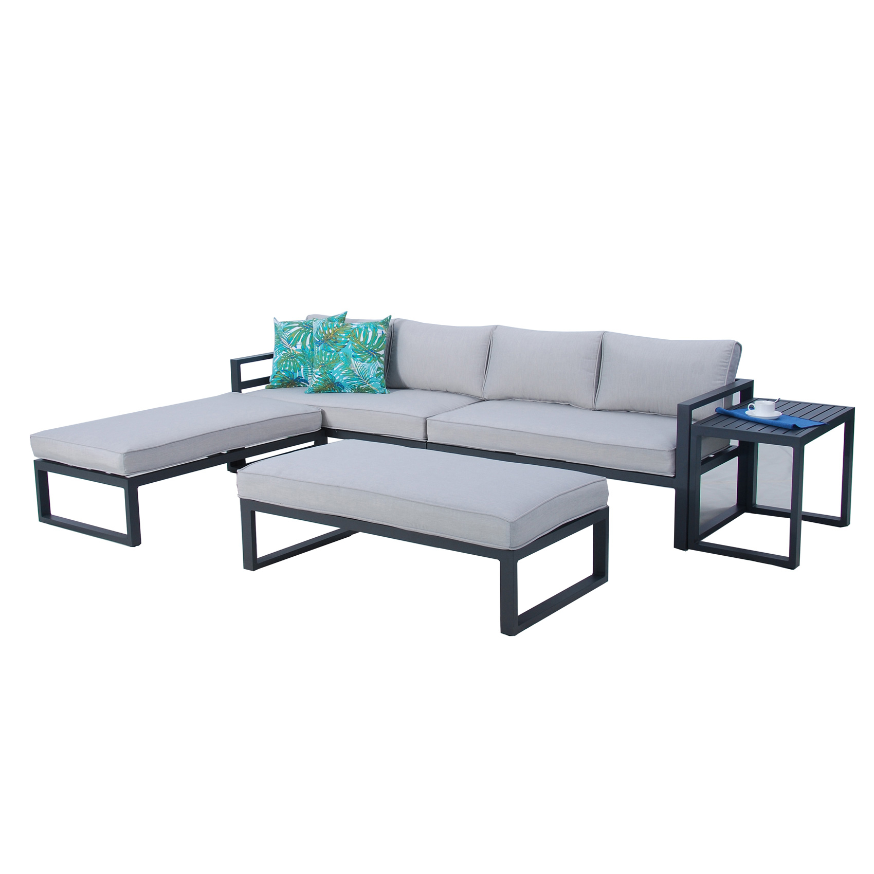 Salon détente modulable pour 8 personnes — vue 3