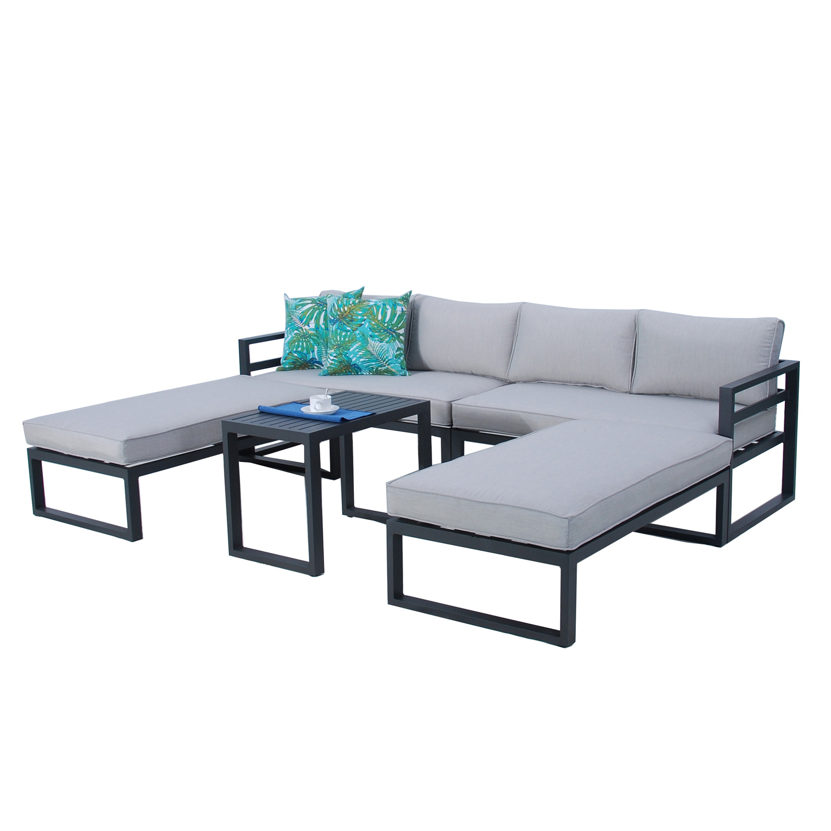 Salon détente modulable pour 8 personnes — vue 4