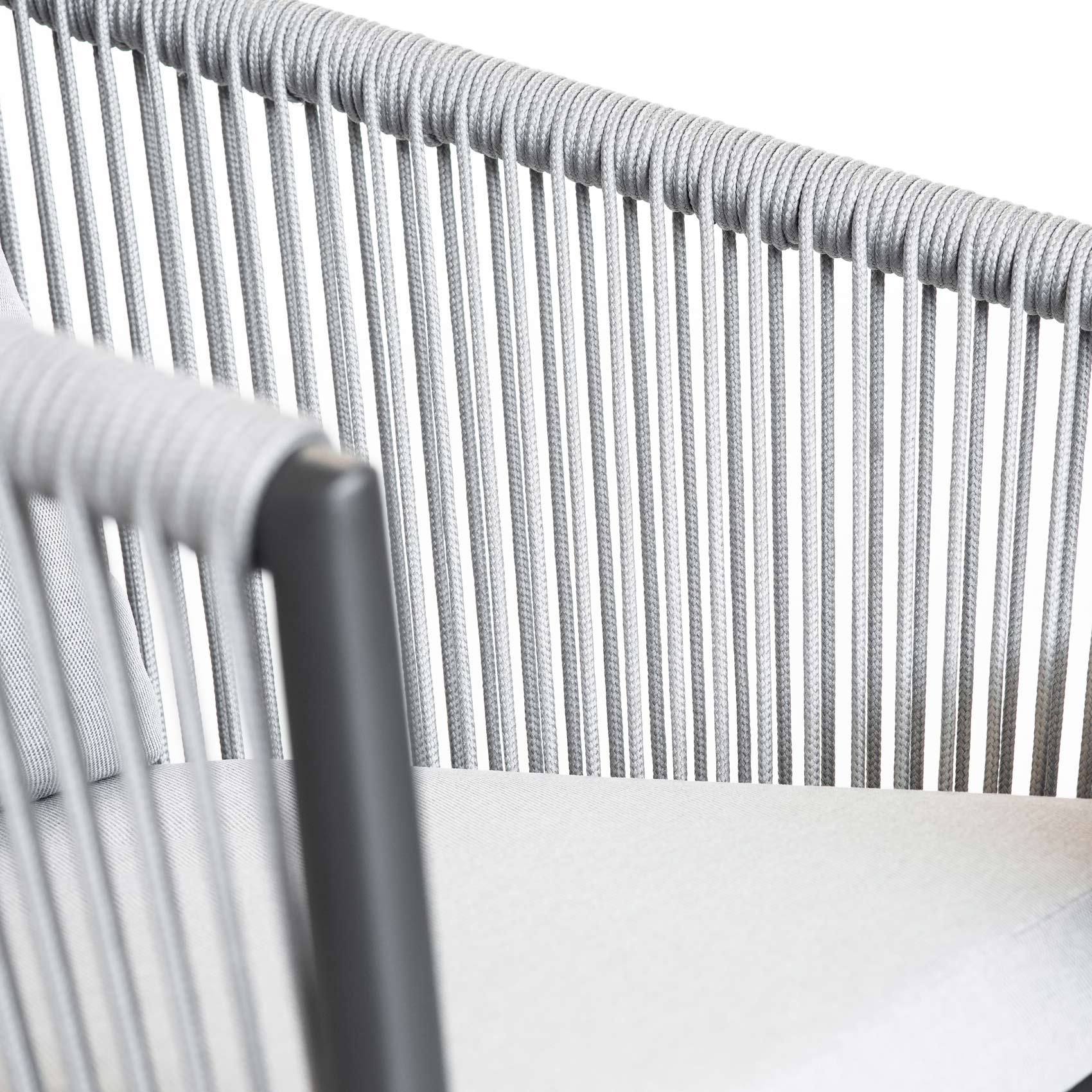 Salon détente en corde tressée — vue 5