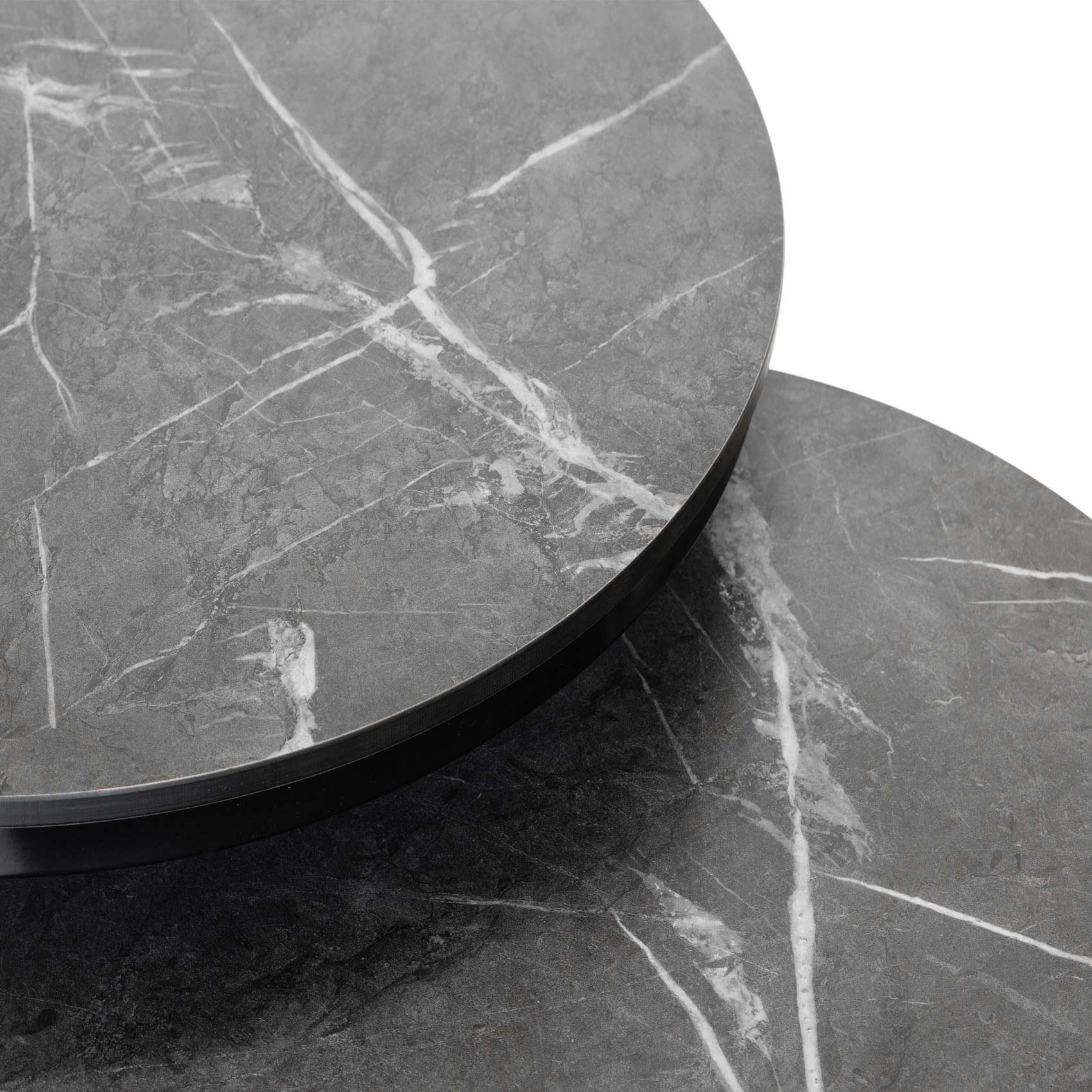 Tables basses rondes gigognes — vue 4