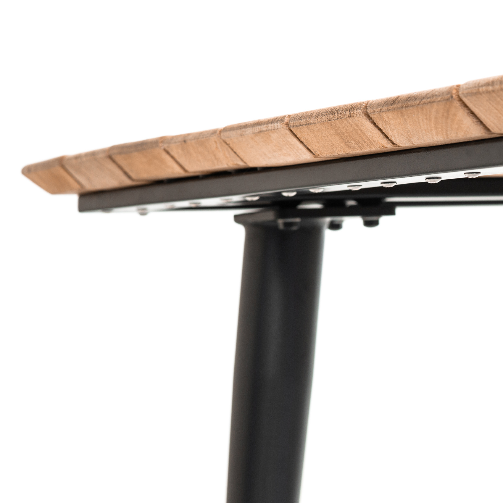 Table de jardin esprit indus — vue 5