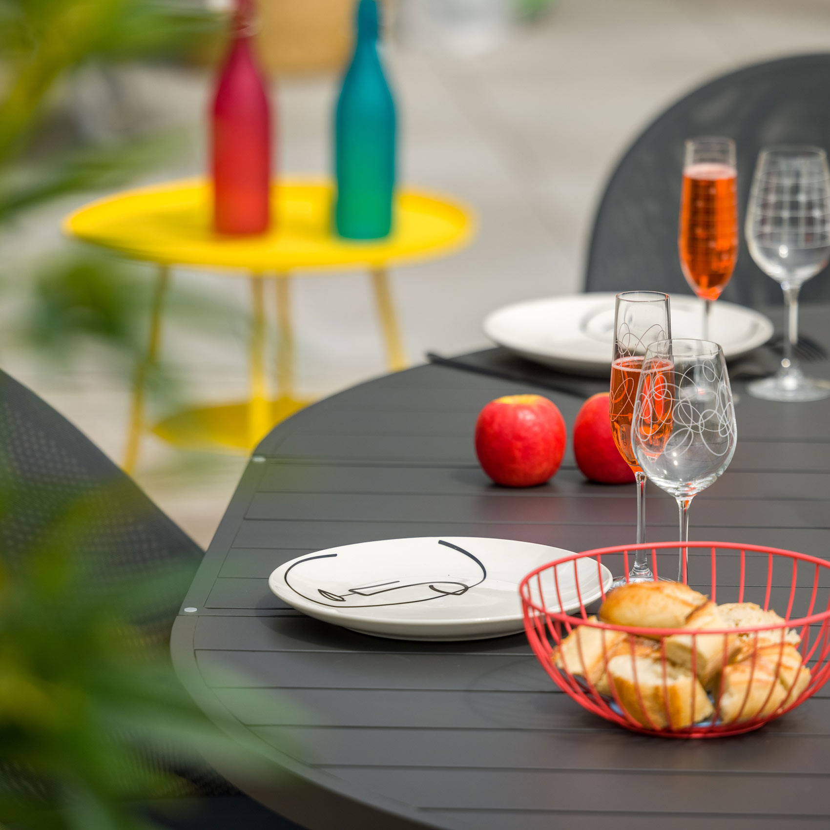 Table ronde extensible pour 8/10 personnes — vue 5