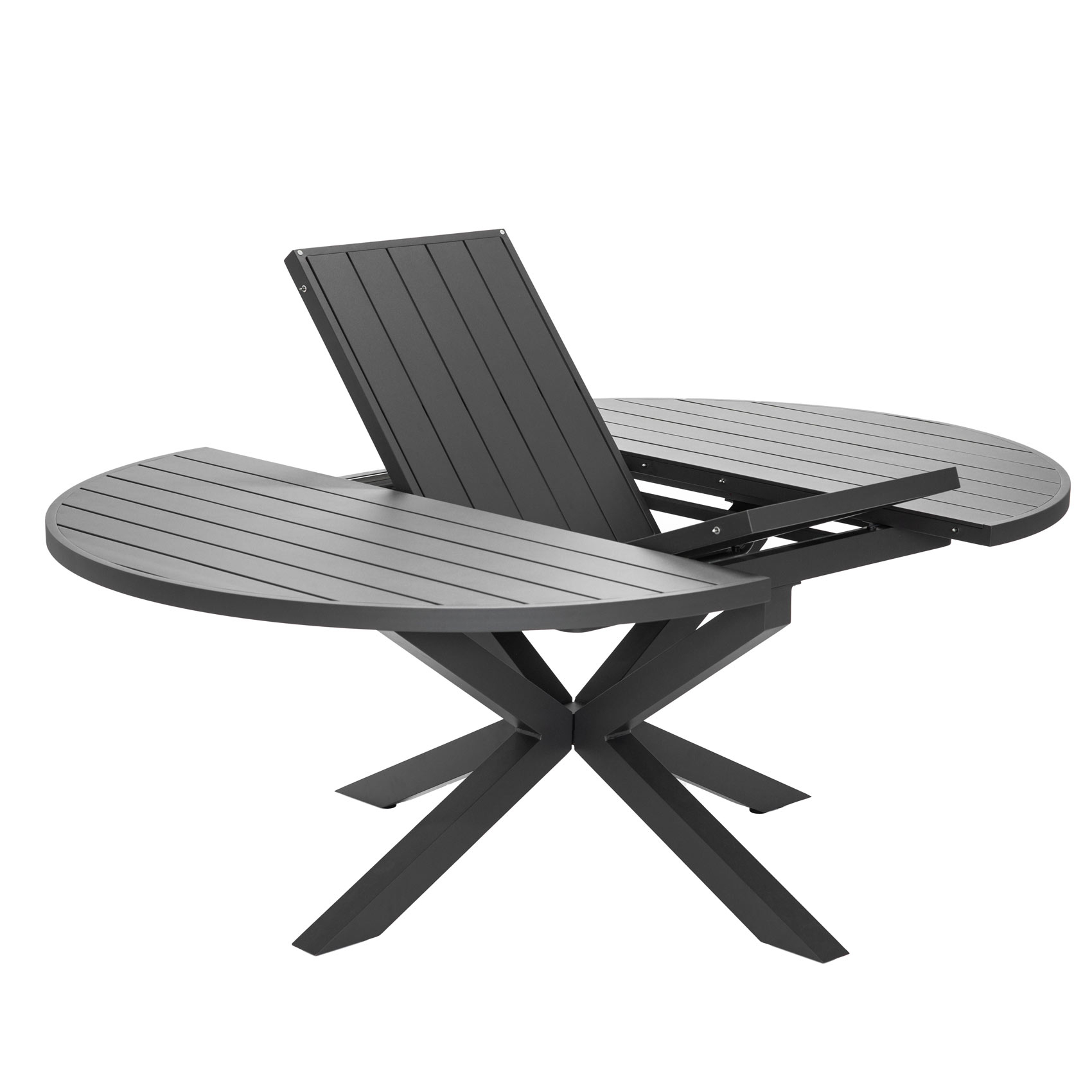 Table ronde extensible pour 8/10 personnes — vue 3