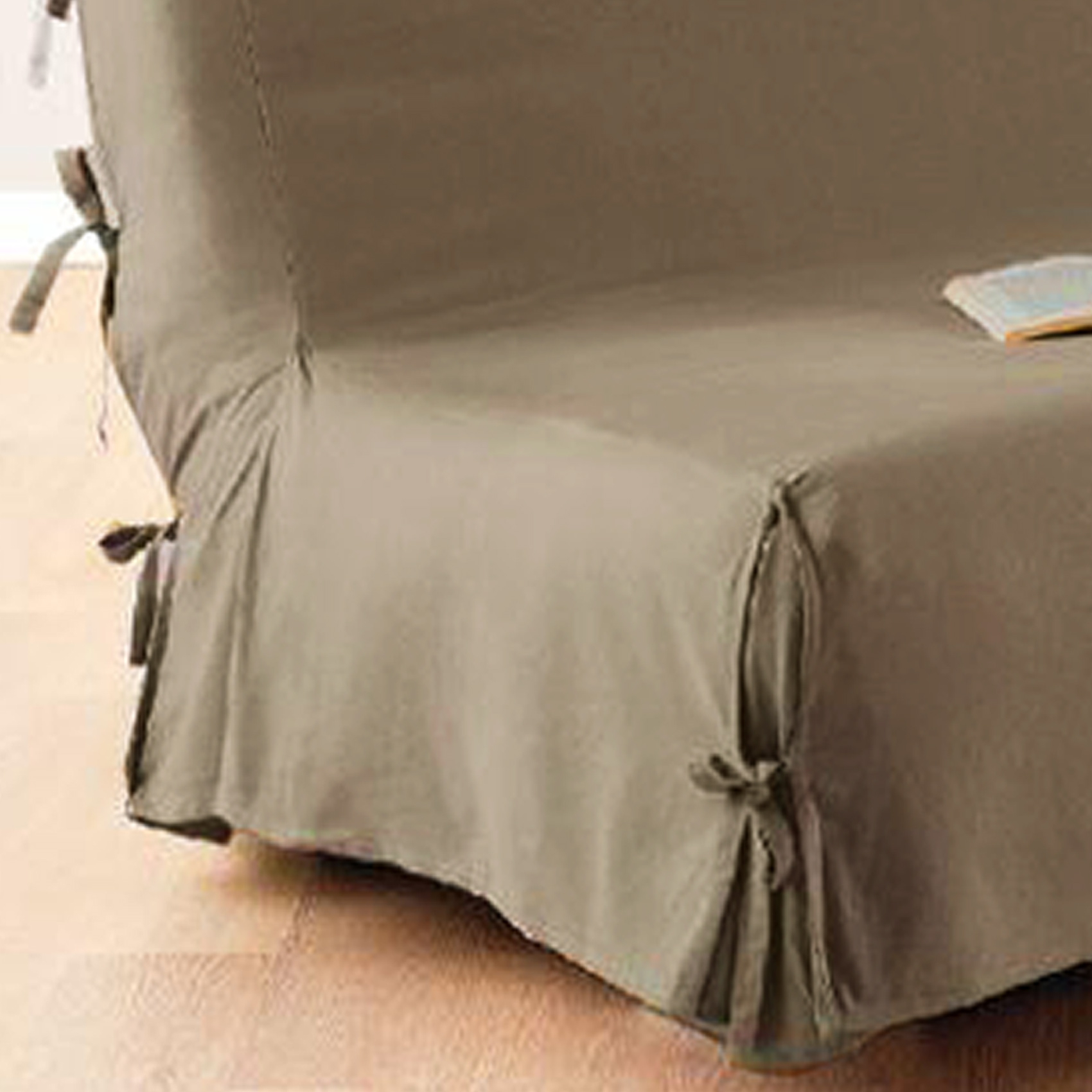 Housse de clic clac unie et à nouettes — vue 3