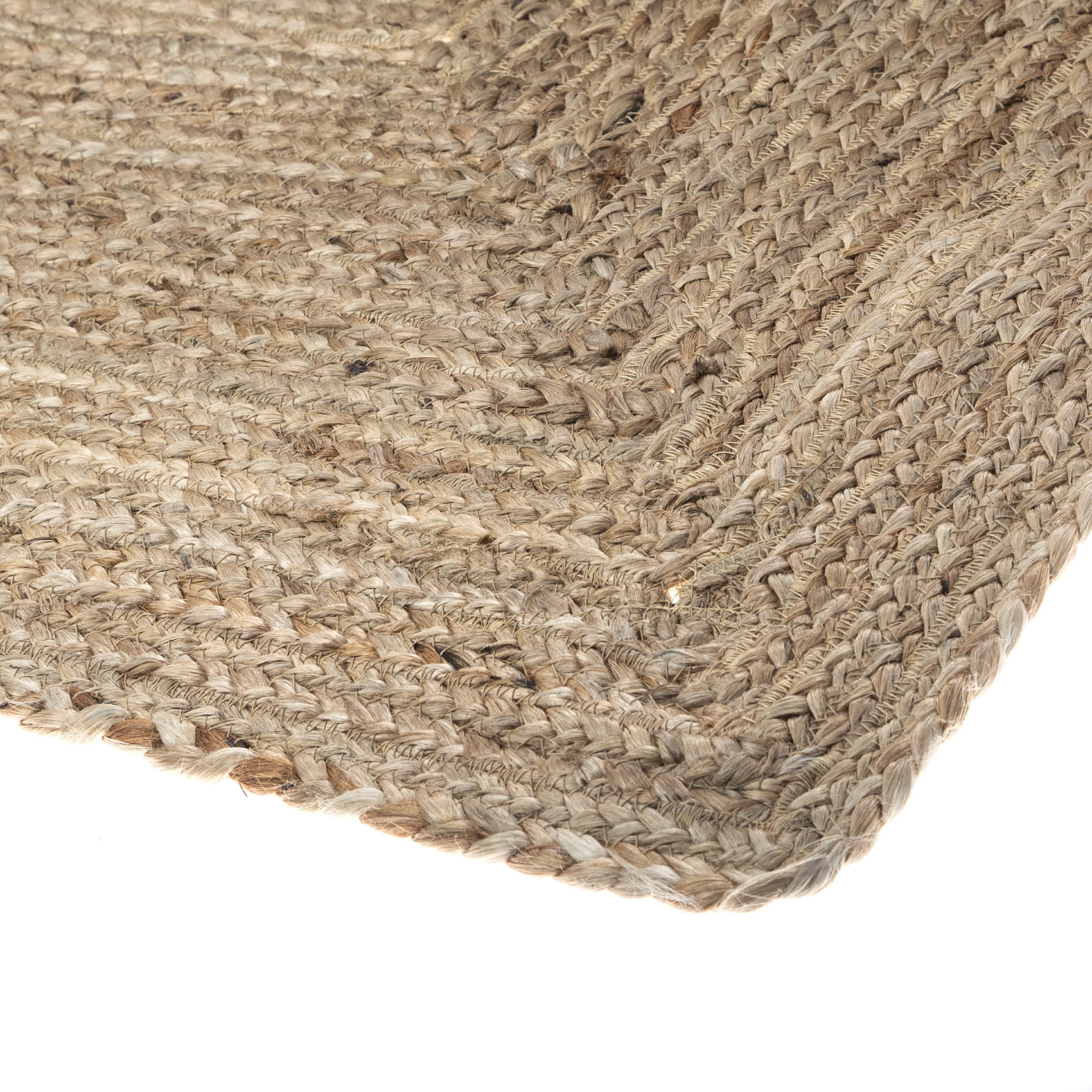 Tapis rectangulaire en jute — vue 4