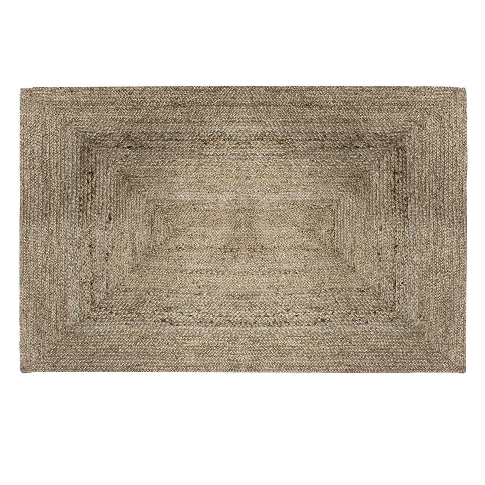 Tapis rectangulaire en jute