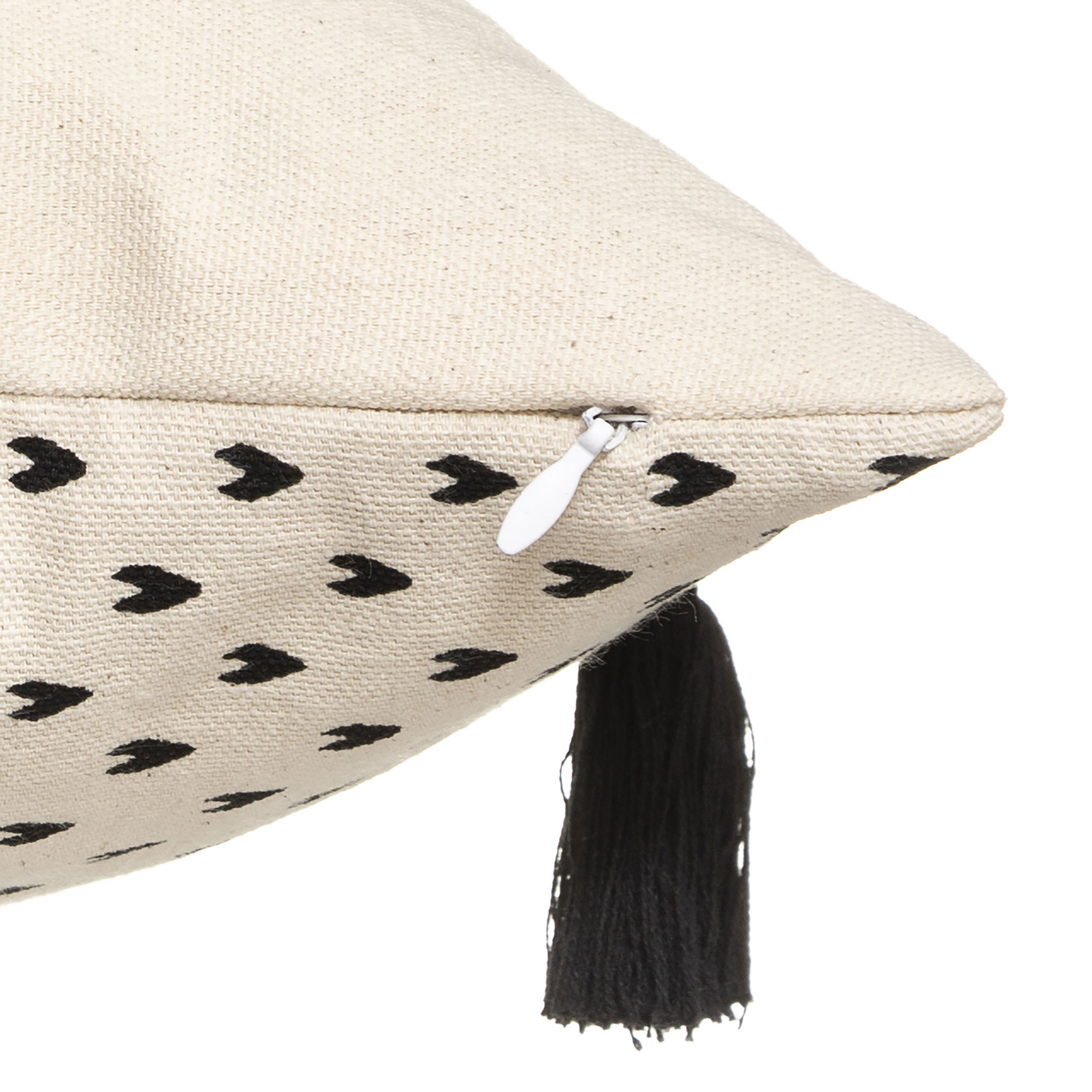 Housse de coussin visage en corde — vue 5